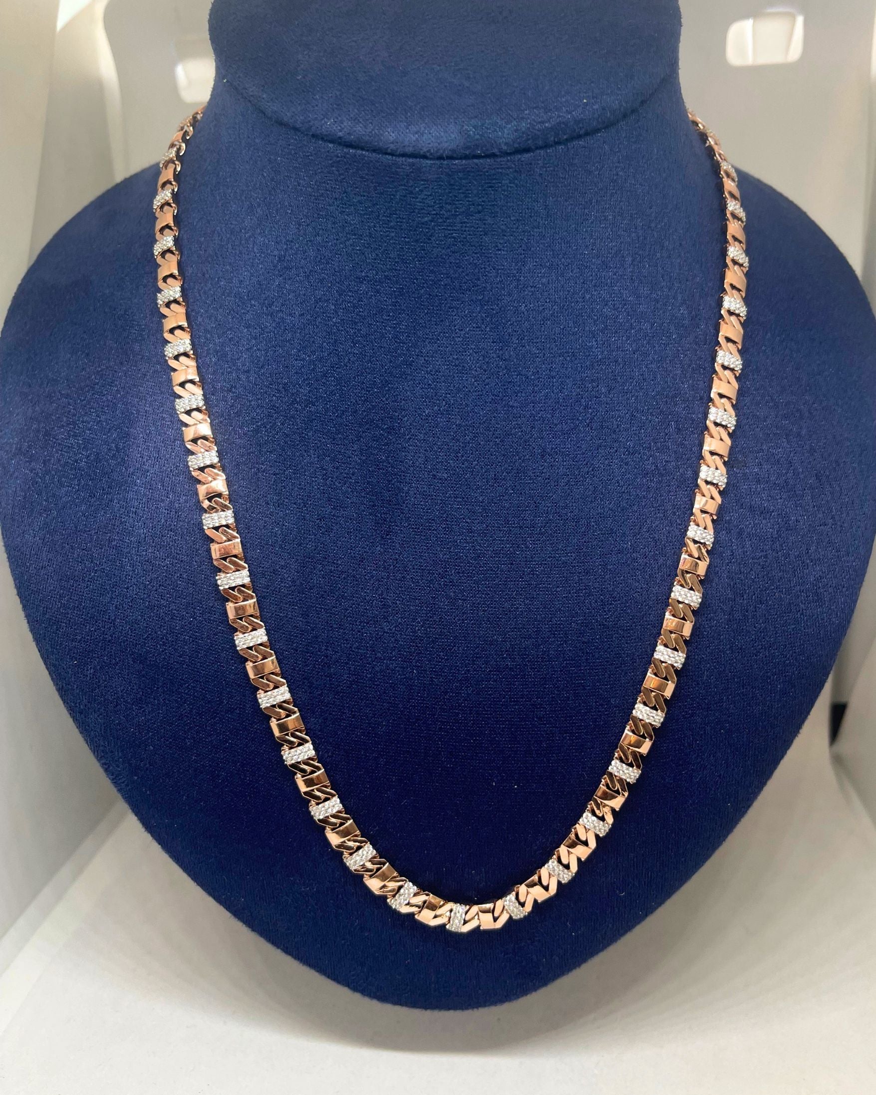 Royal Twist 925 Silver Men's Chain