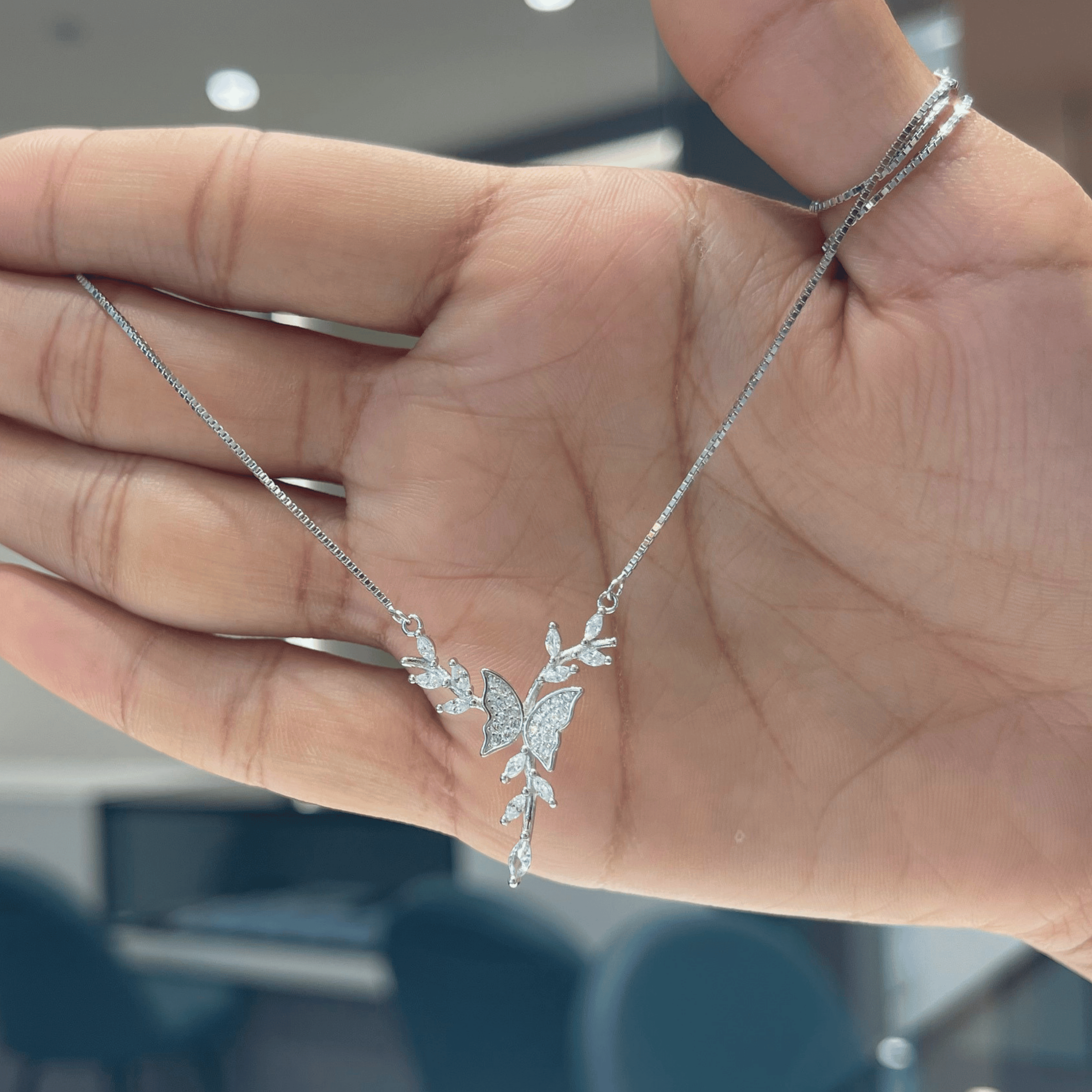 925 Silver Lightweight Pendant Chain