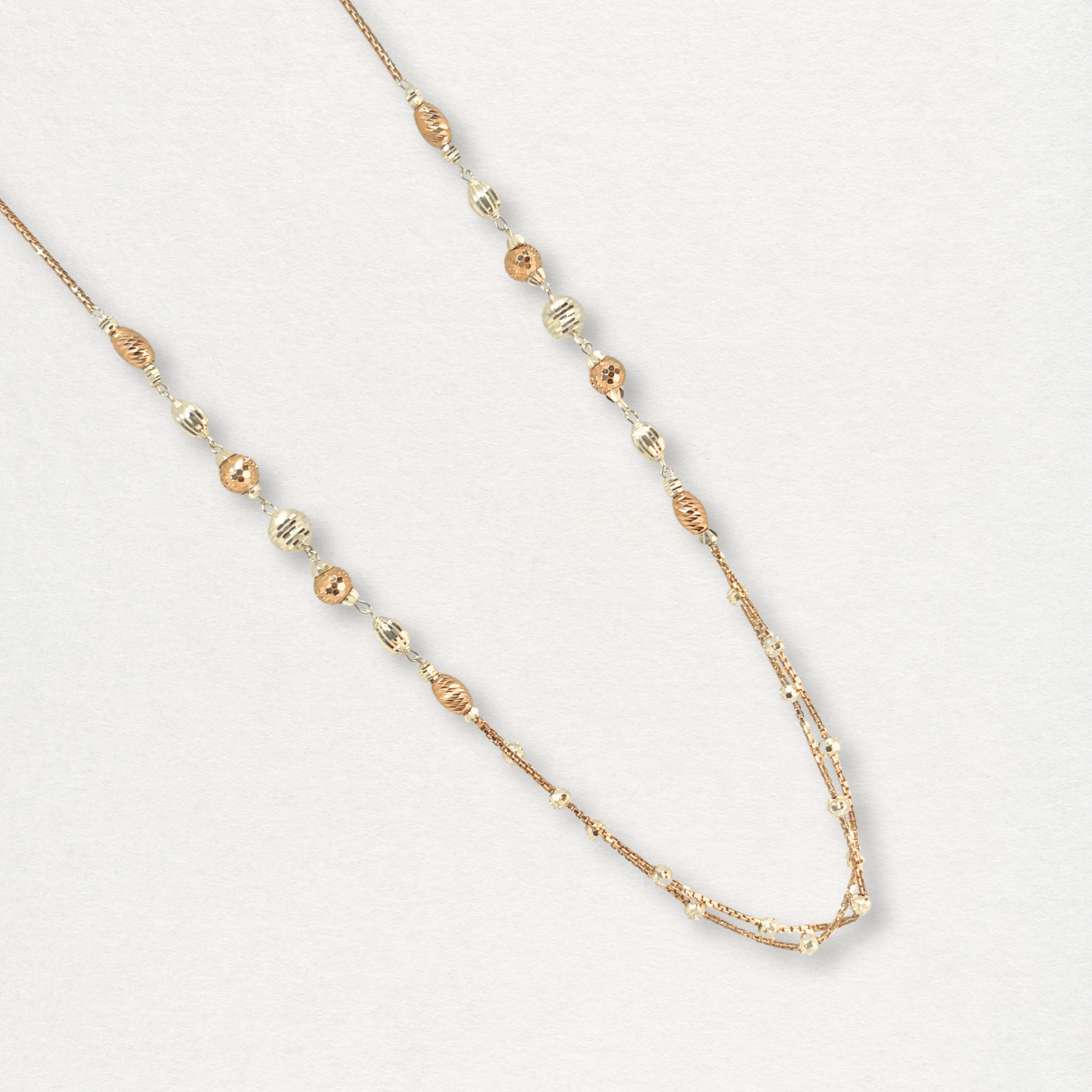 RoyalBead Dual Tone Silver Chain
