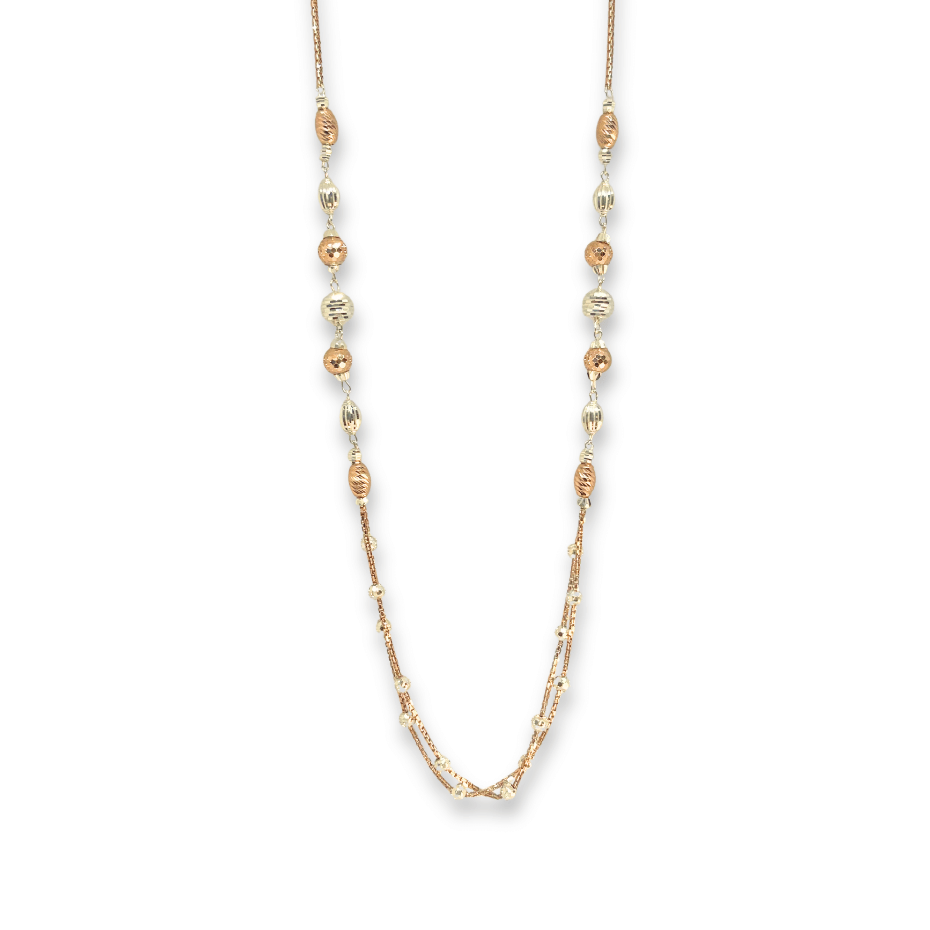 RoyalBead Dual Tone Silver Chain