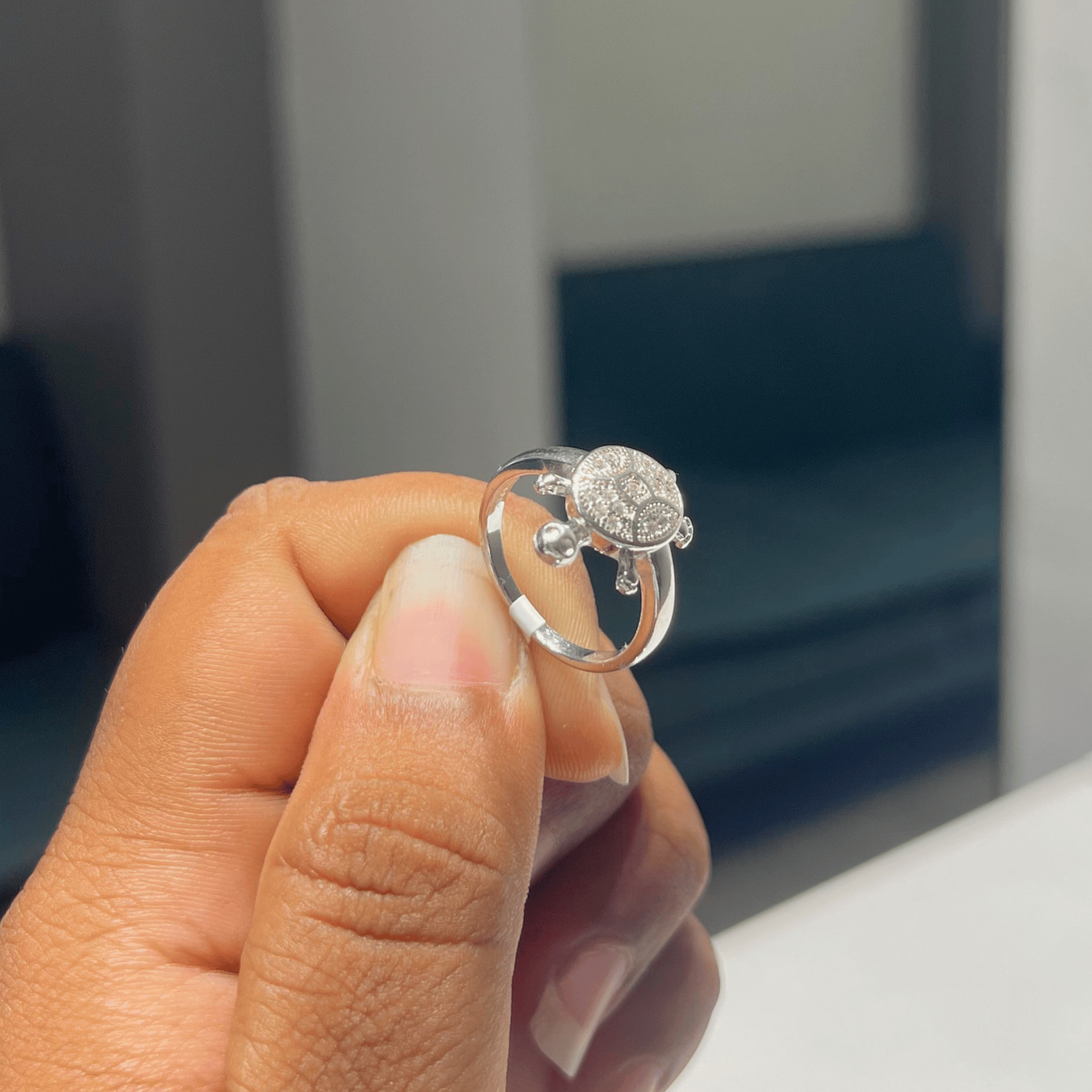 White Diamond Ring