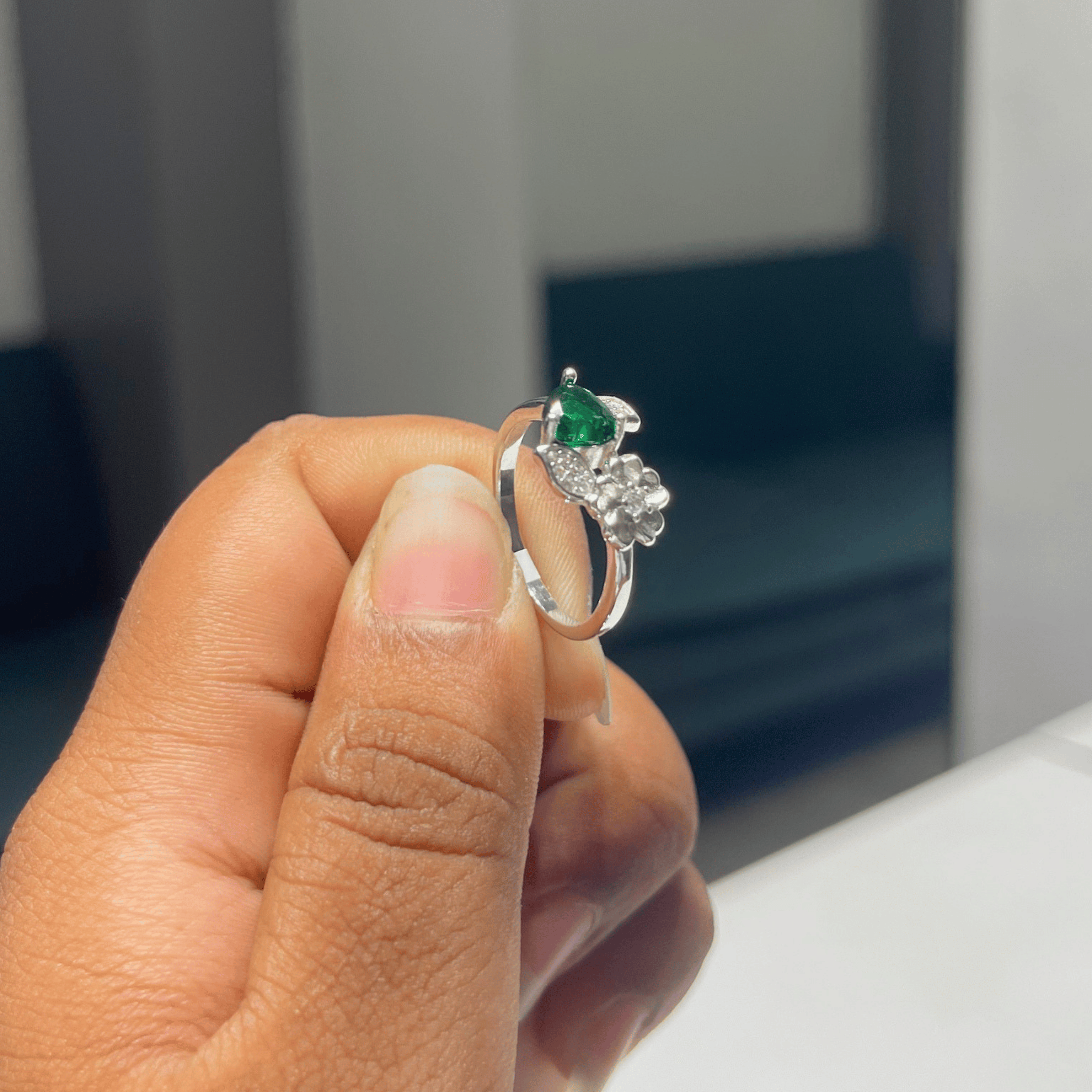 Elegant Stone Ring
