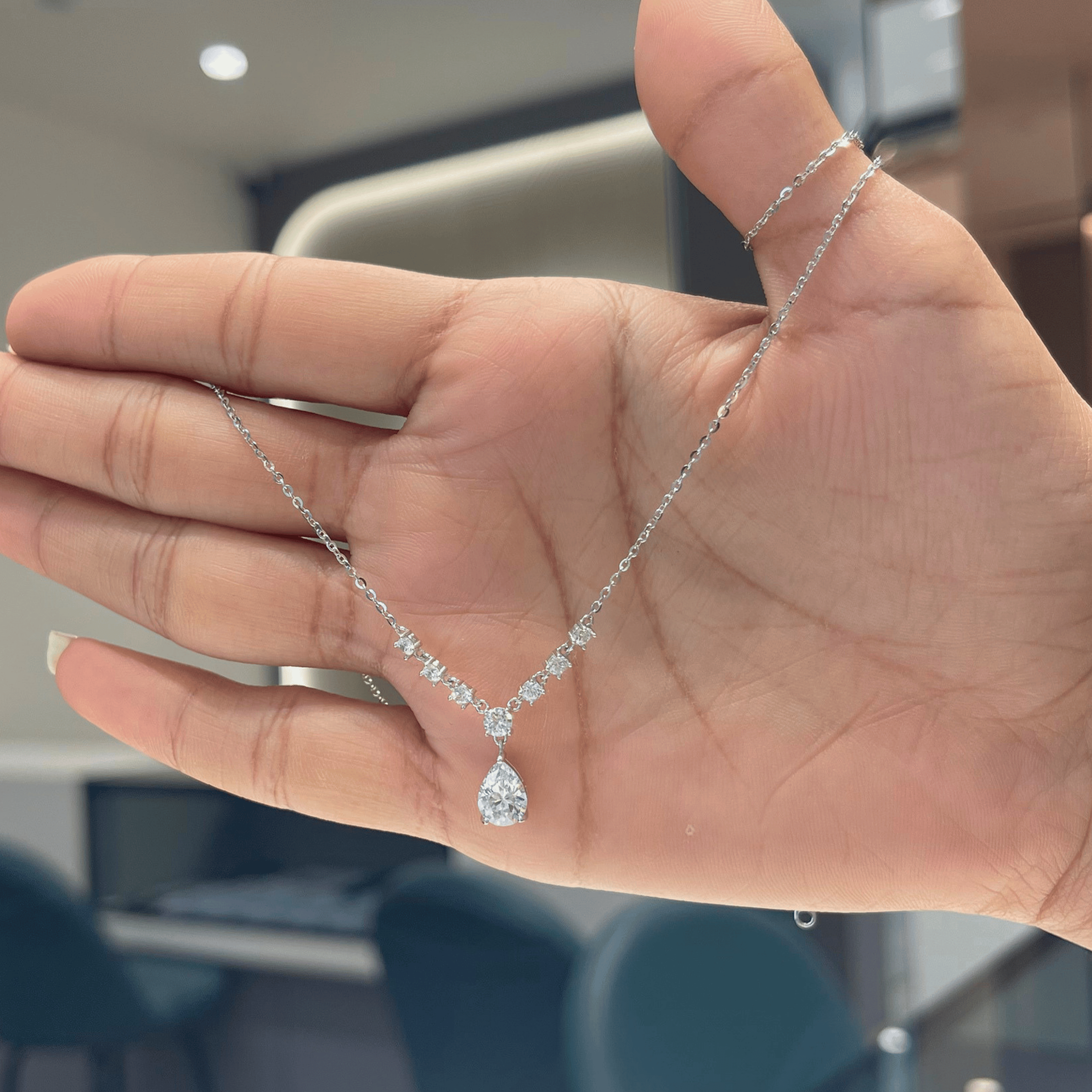 925 Silver Polished Pendant Chain
