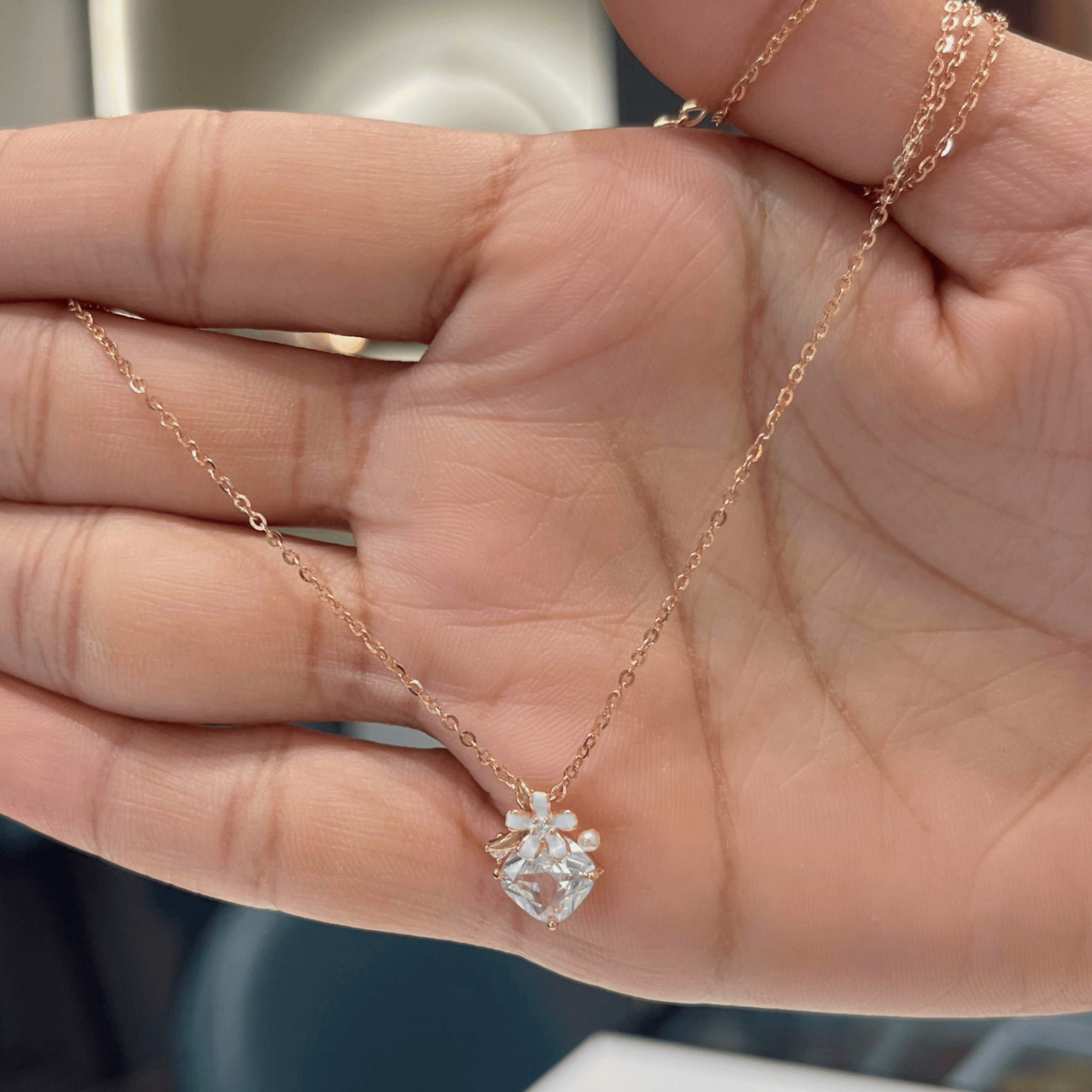 Pure 925 Silver Pendant Chain