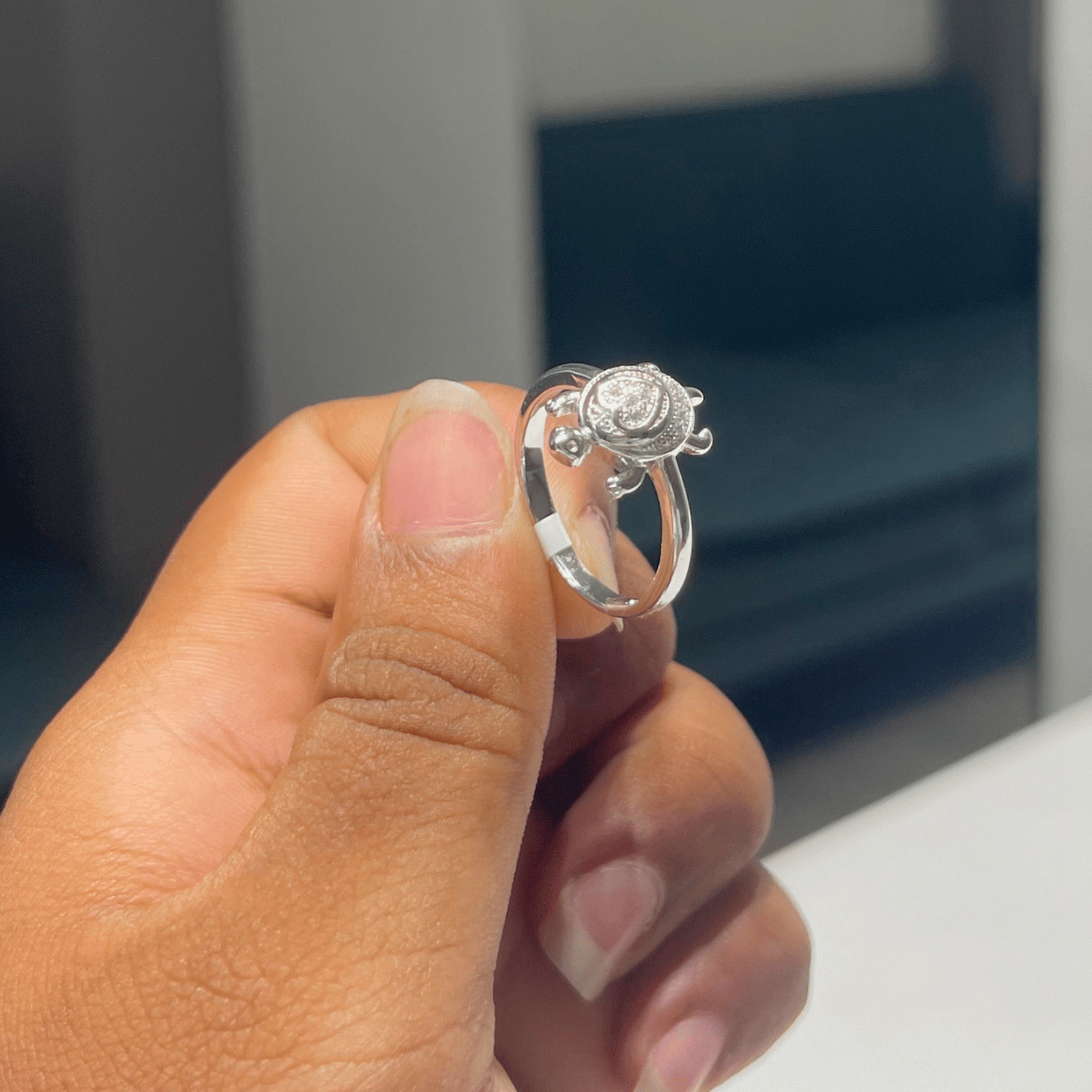 Crystal Love Ring
