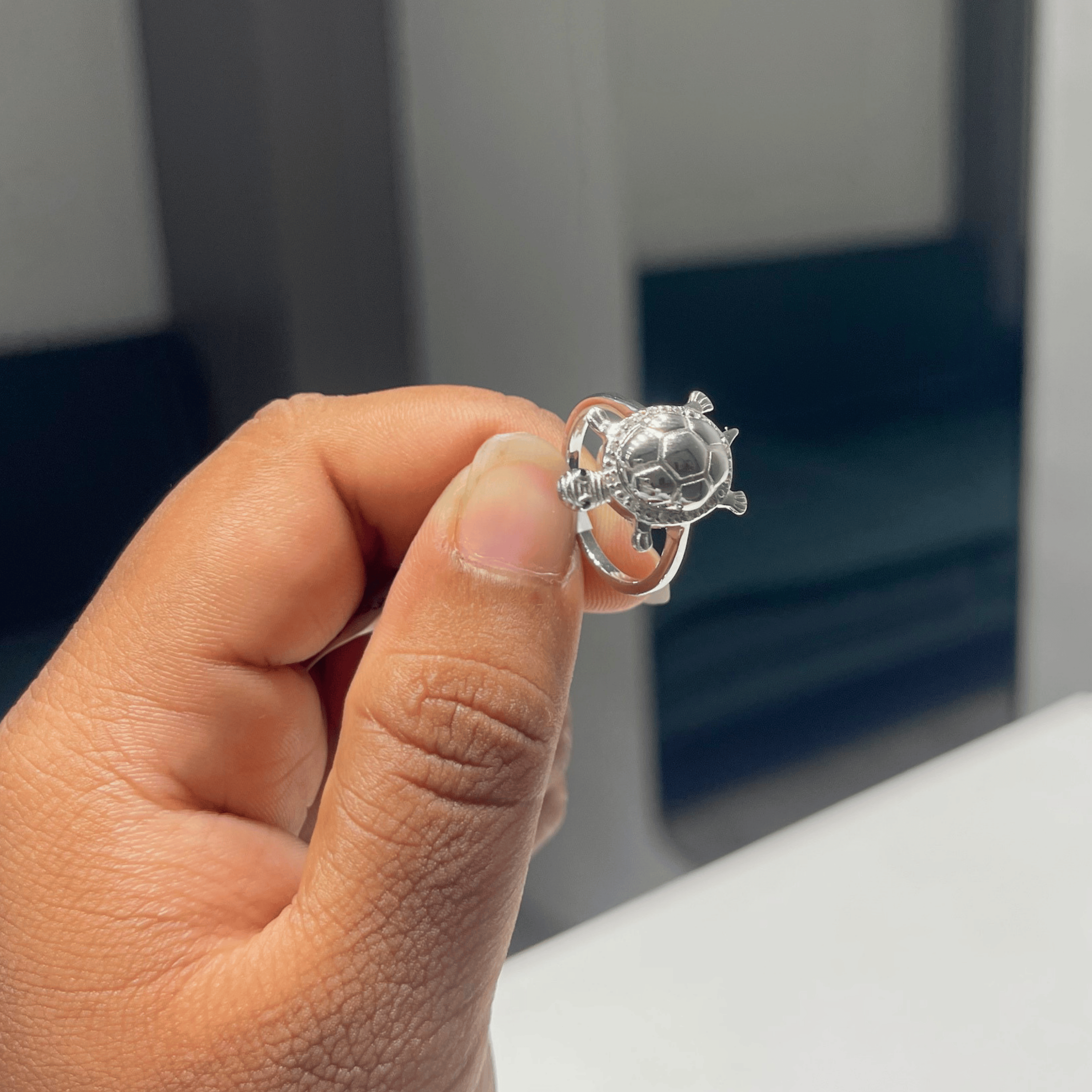 Silver Charm Ring