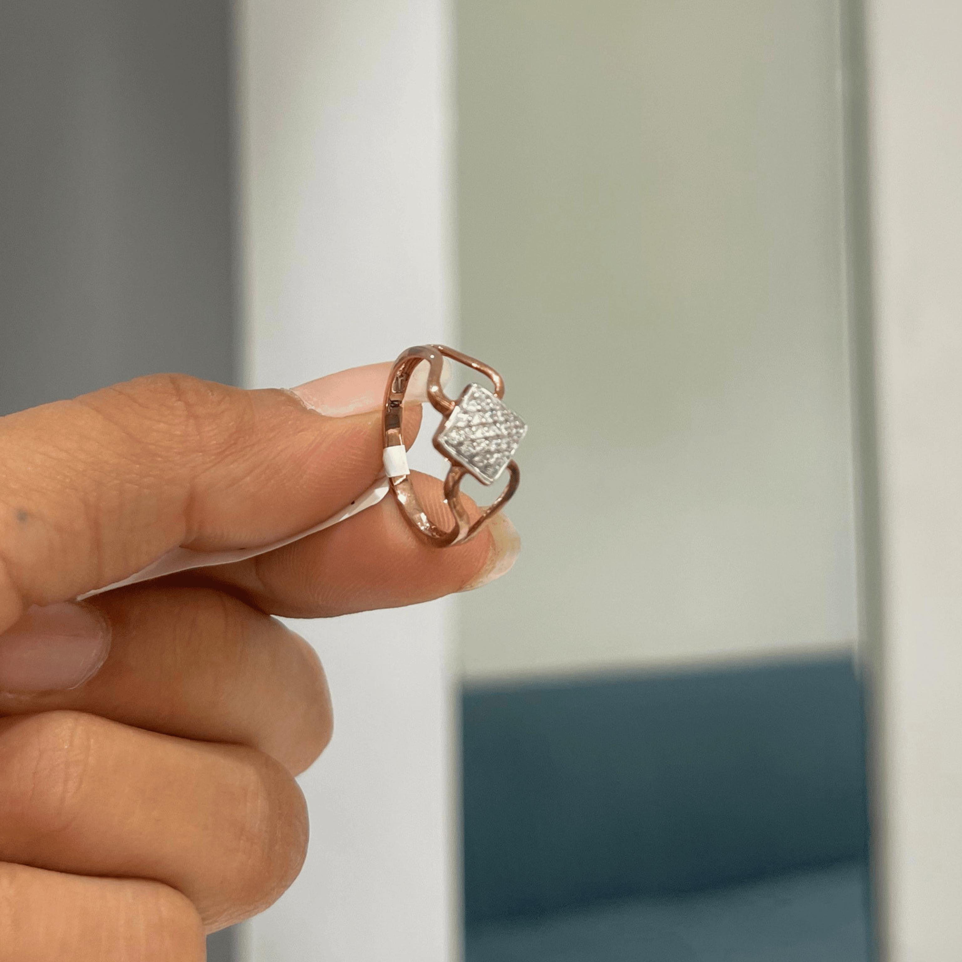 Elegant Spark Ring