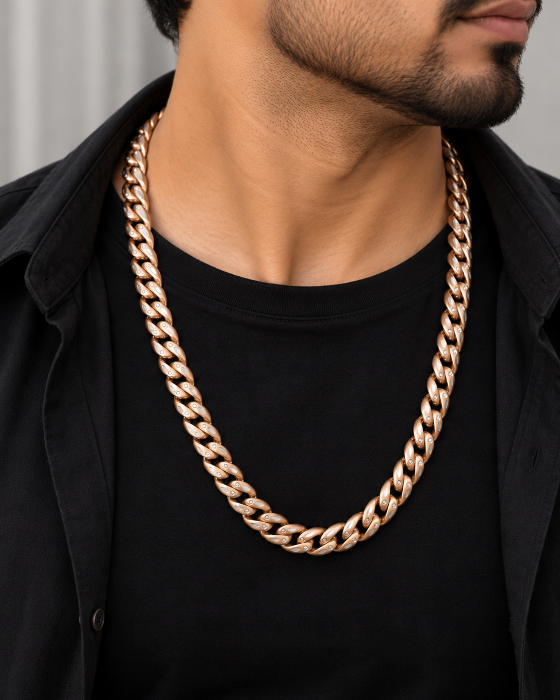 Premium Cuban Twist Silver Chain
