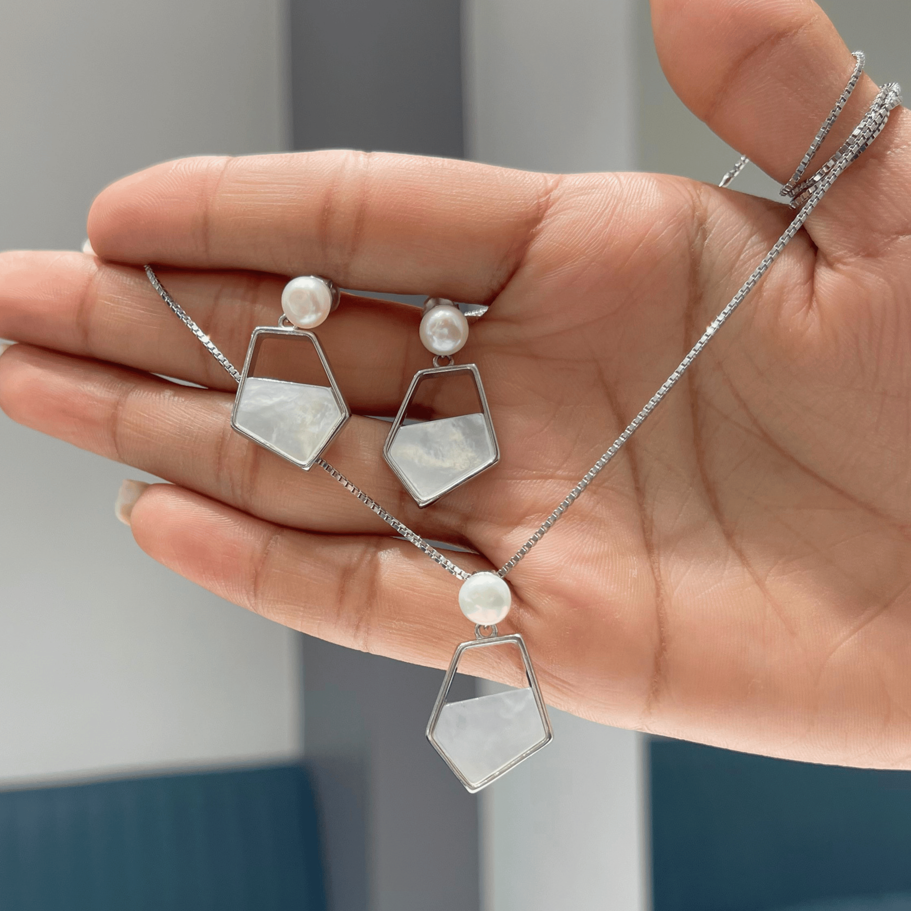 Ocean Bloom Jewellery Set