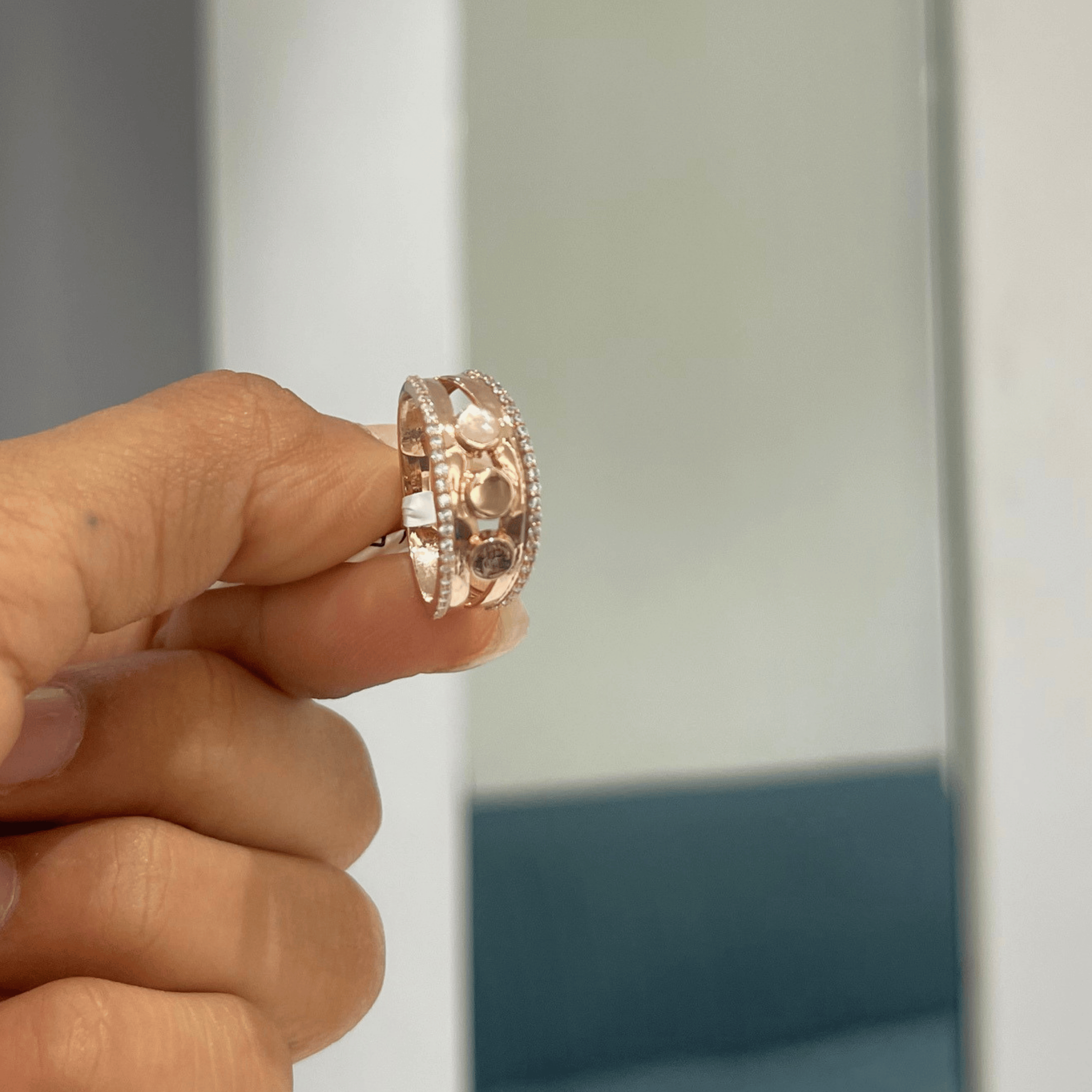 Silver Halo Ring