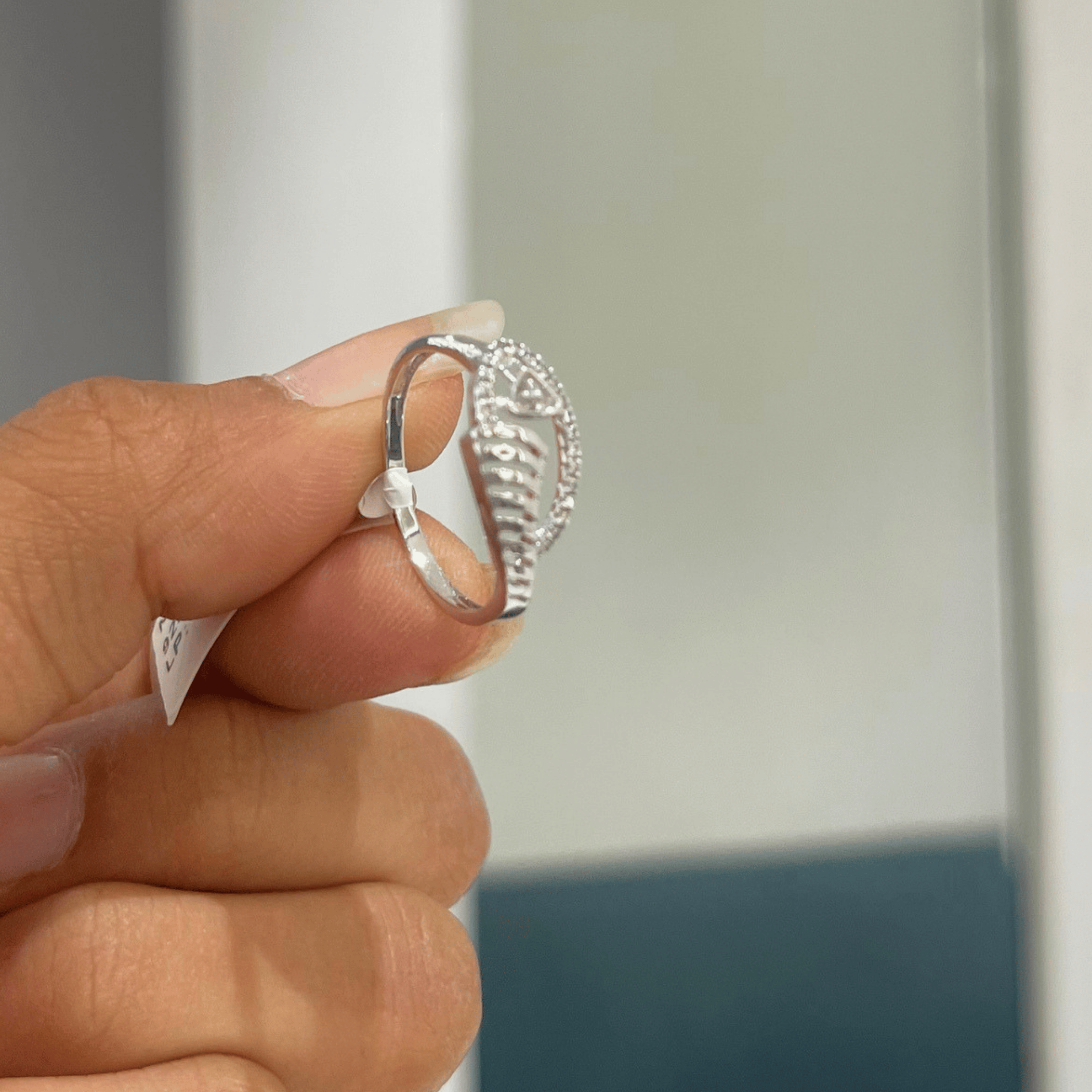 Diamond Orbit Halo Ring