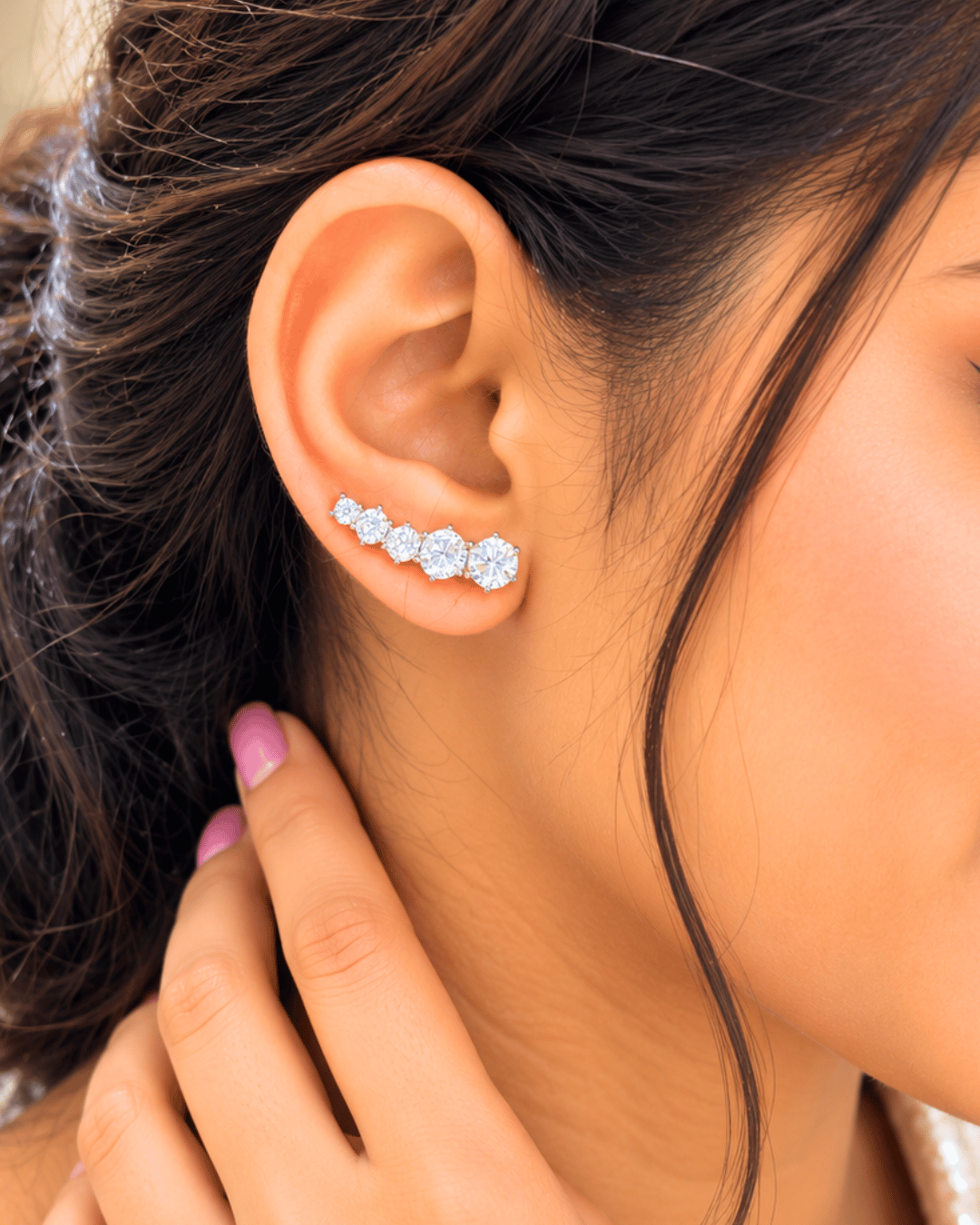 Opulent Climber Earrings