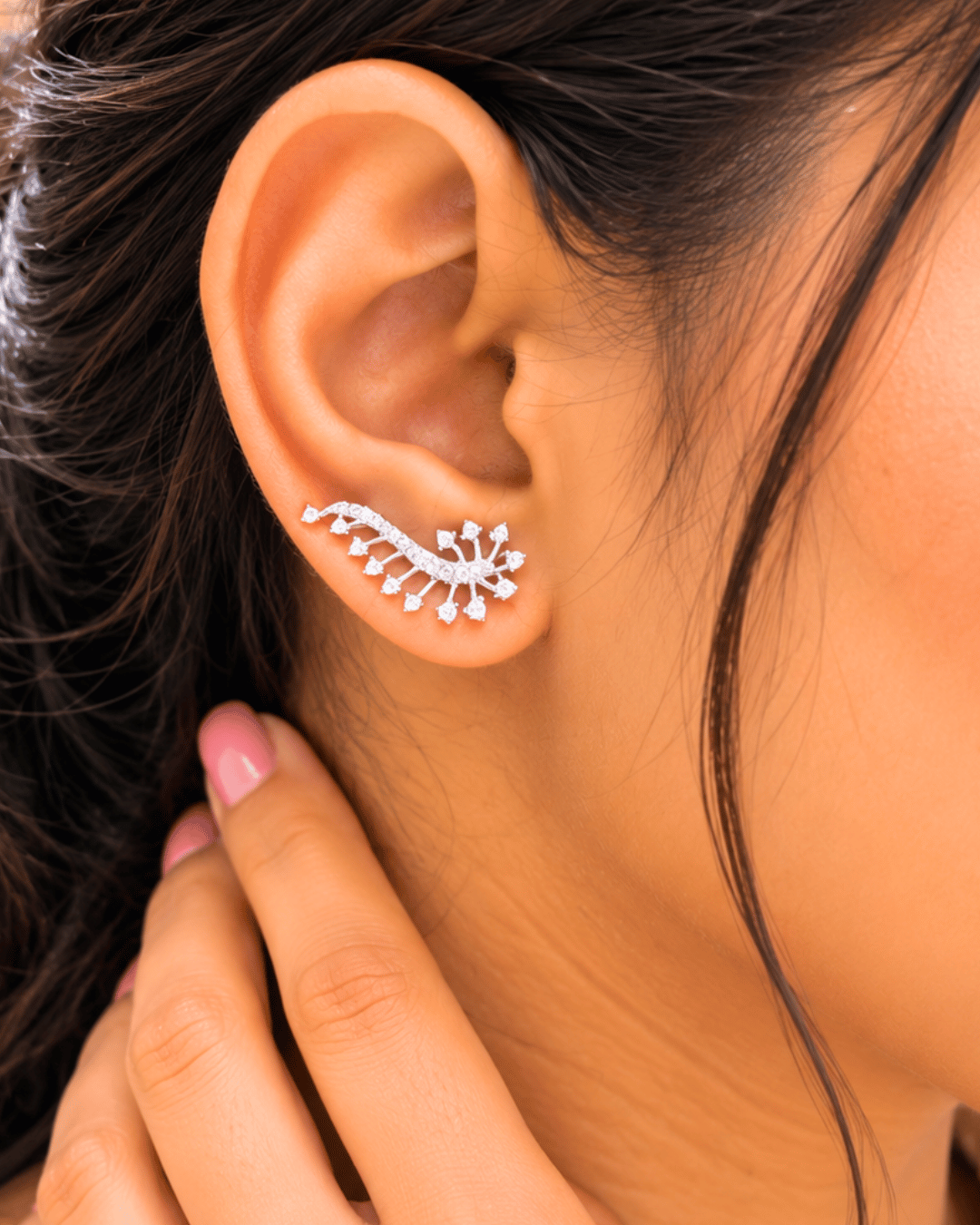 Avira Climber Earrings