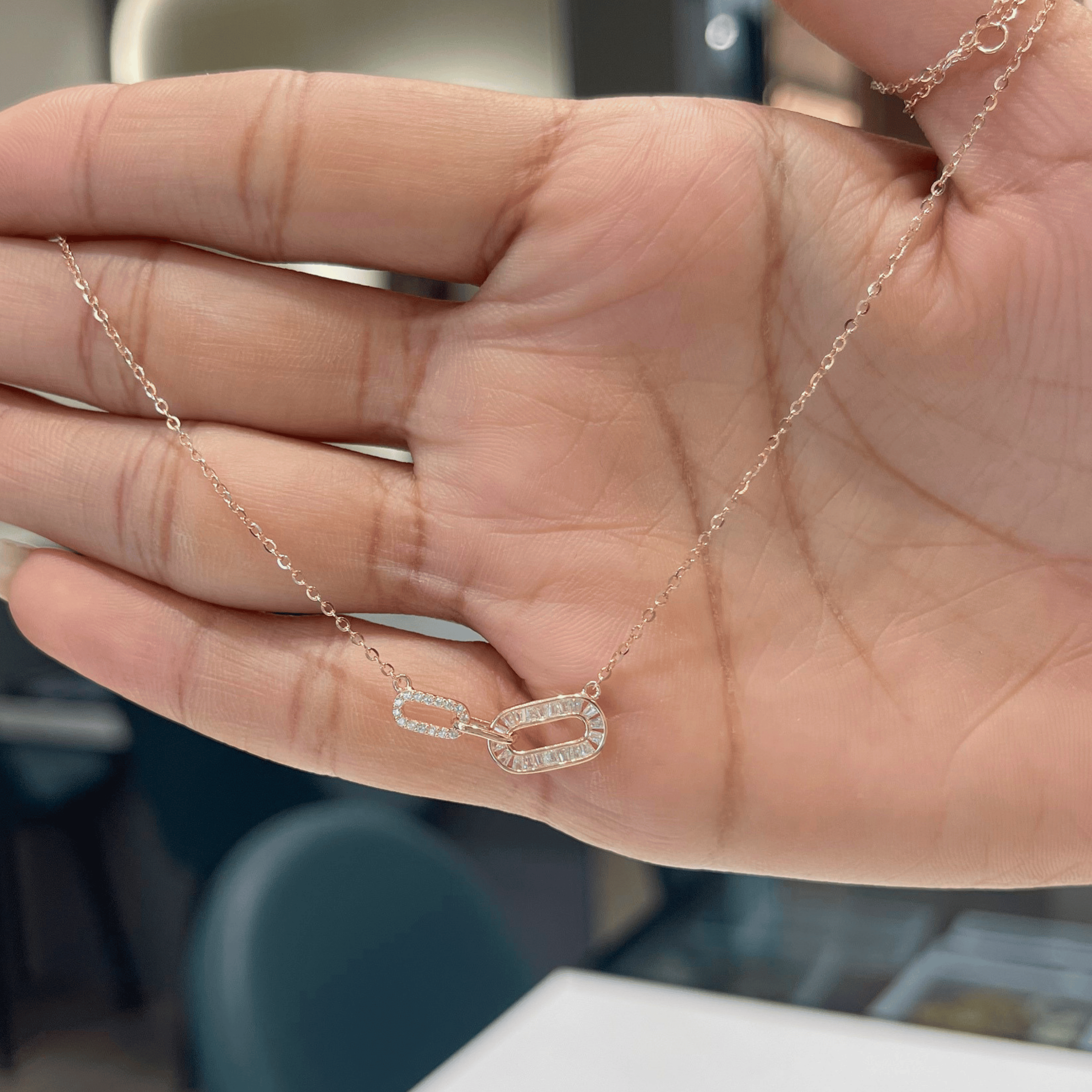 925 Silver Skin Friendly Pendant Chain