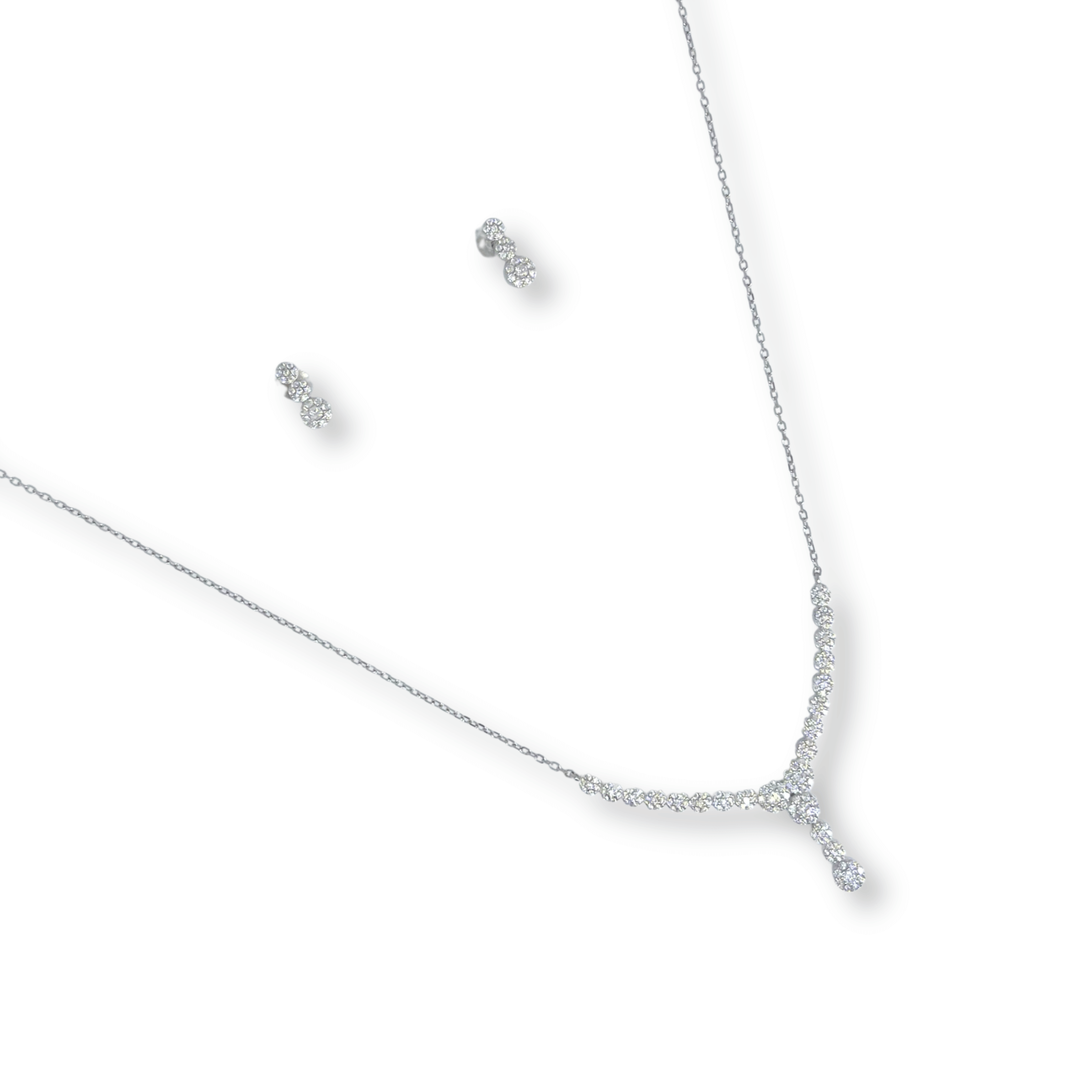 Minimal Diamond Look Combo Set