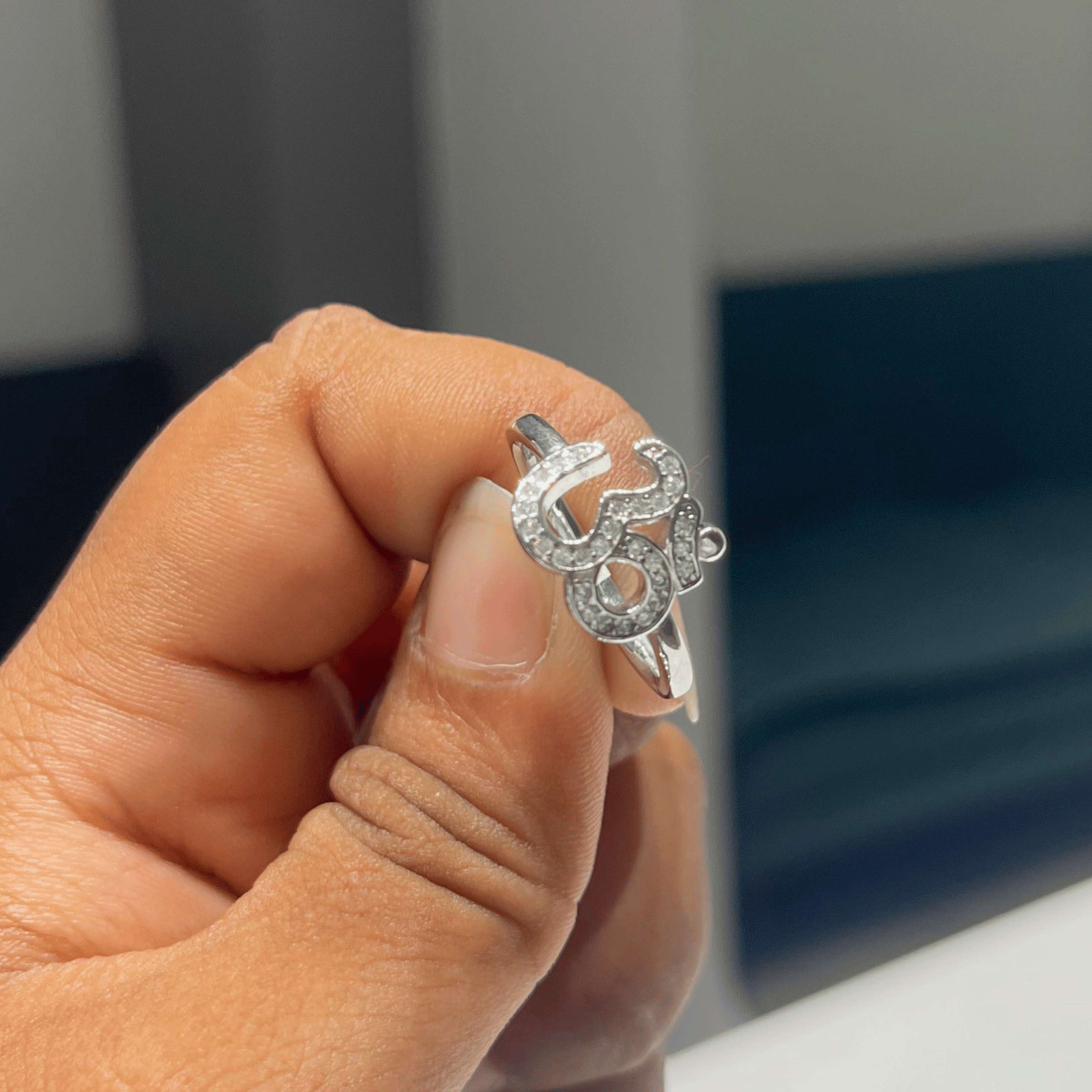 Elegant Spark Ring