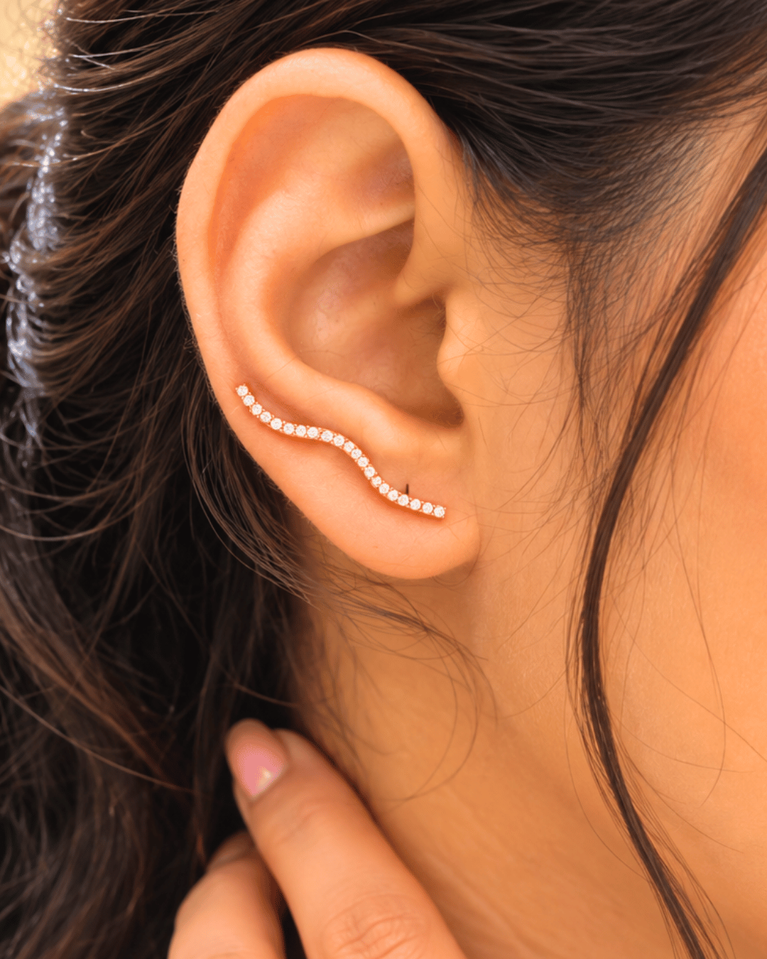 Lumière Climber Earrings