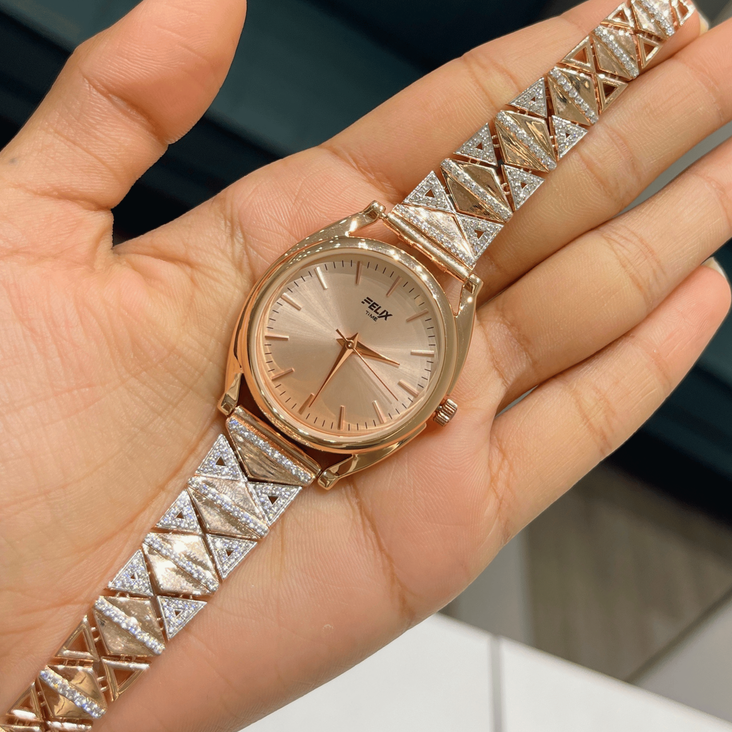 Graceful Glow Bracelet Watch