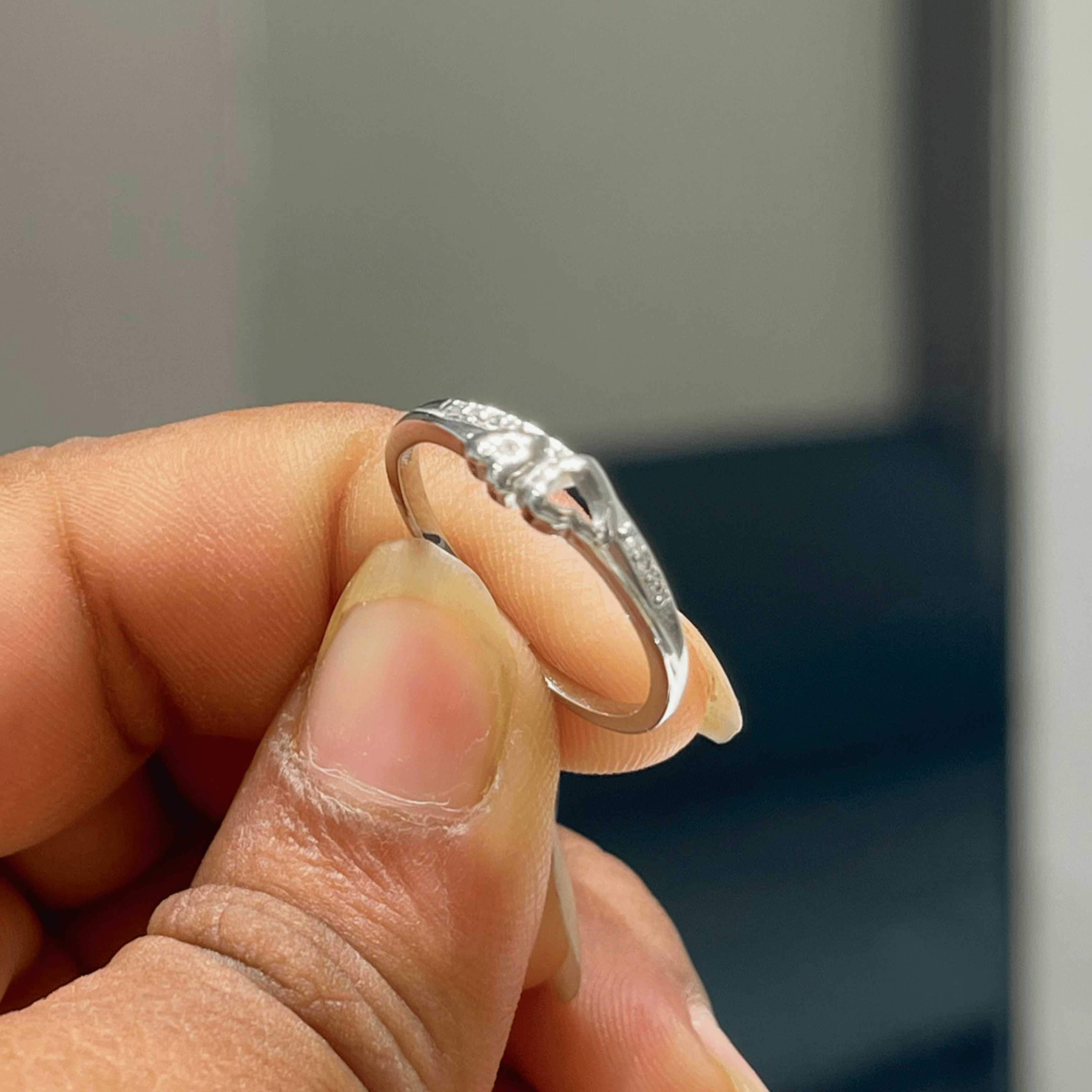 Infinity Diamond Ring