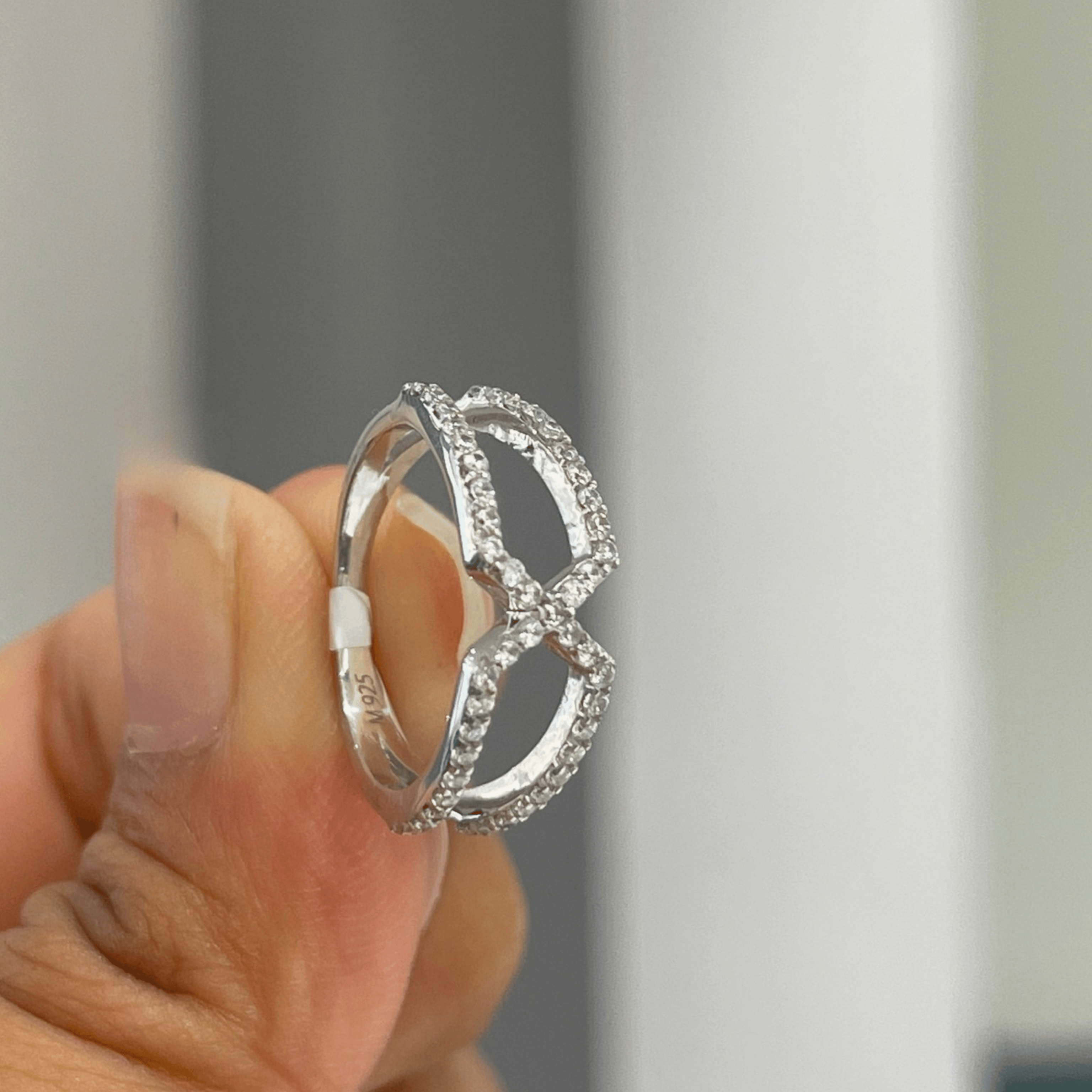 Silver Flame Ring