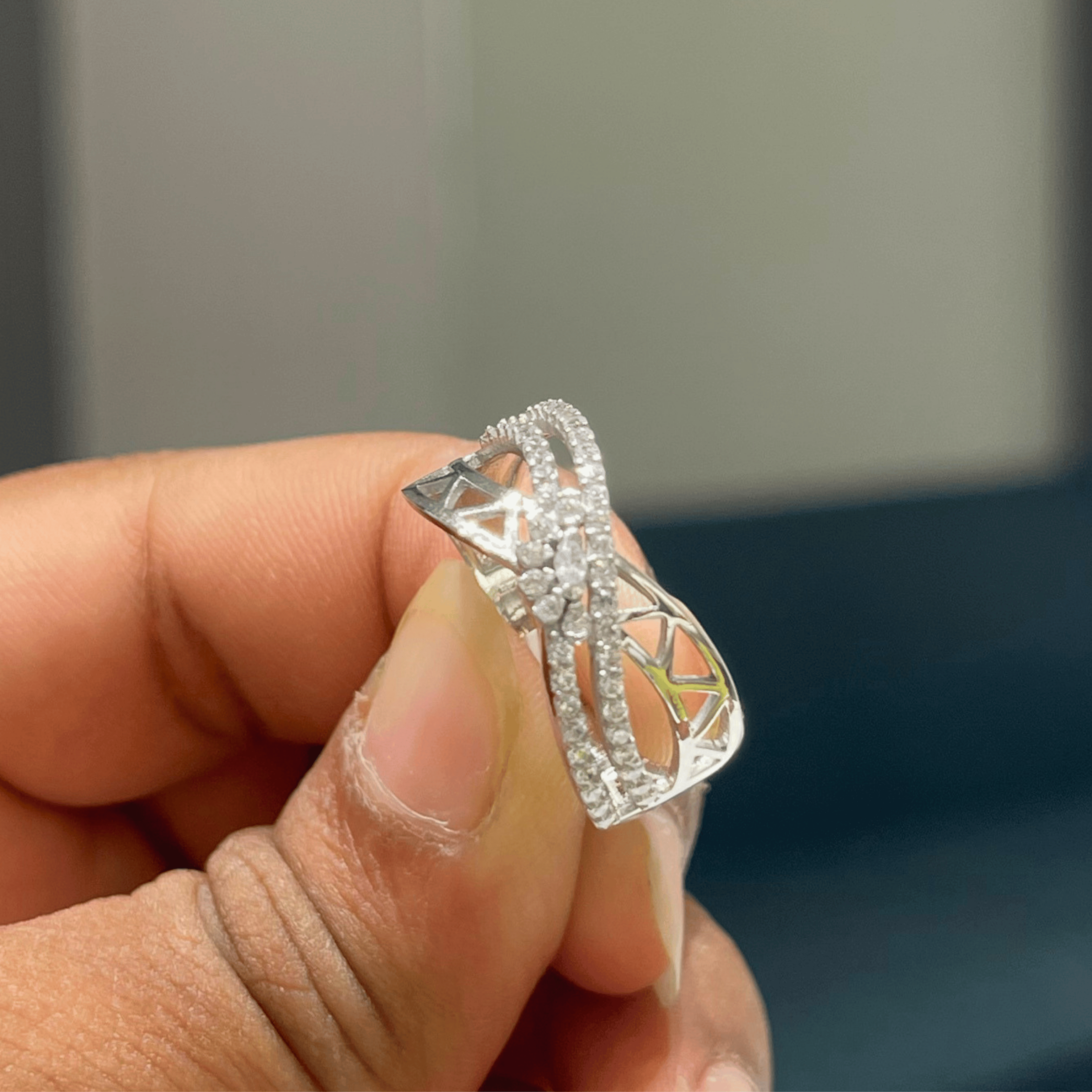 Snow Crystal Ring