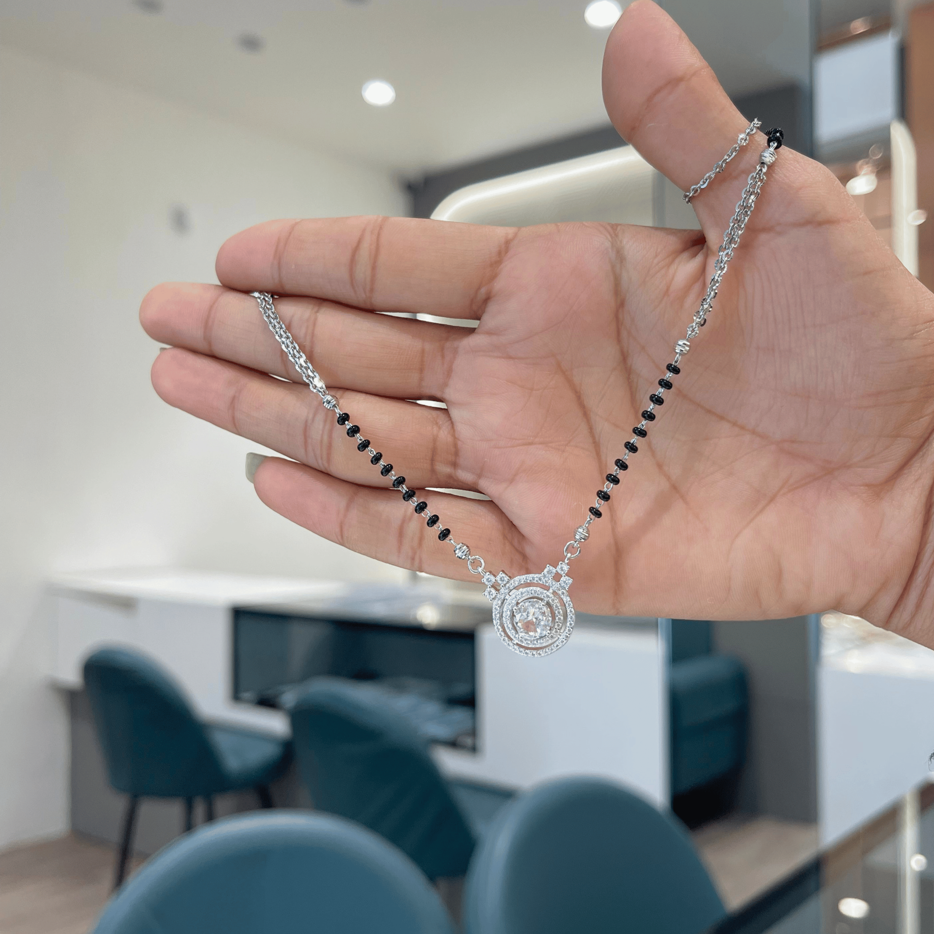 Pure Silver Classic Mangalsutra