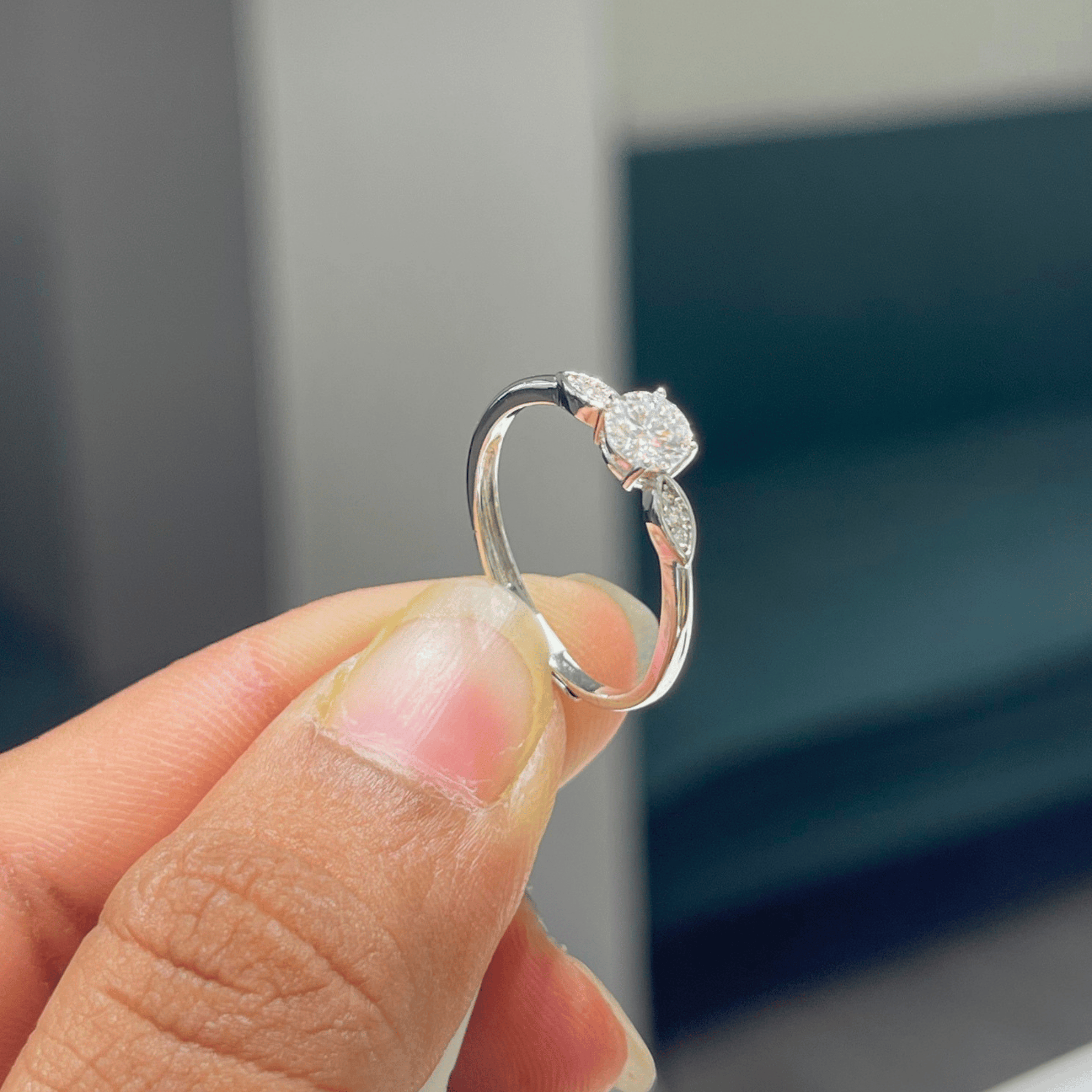 Moonlight Spark Ring