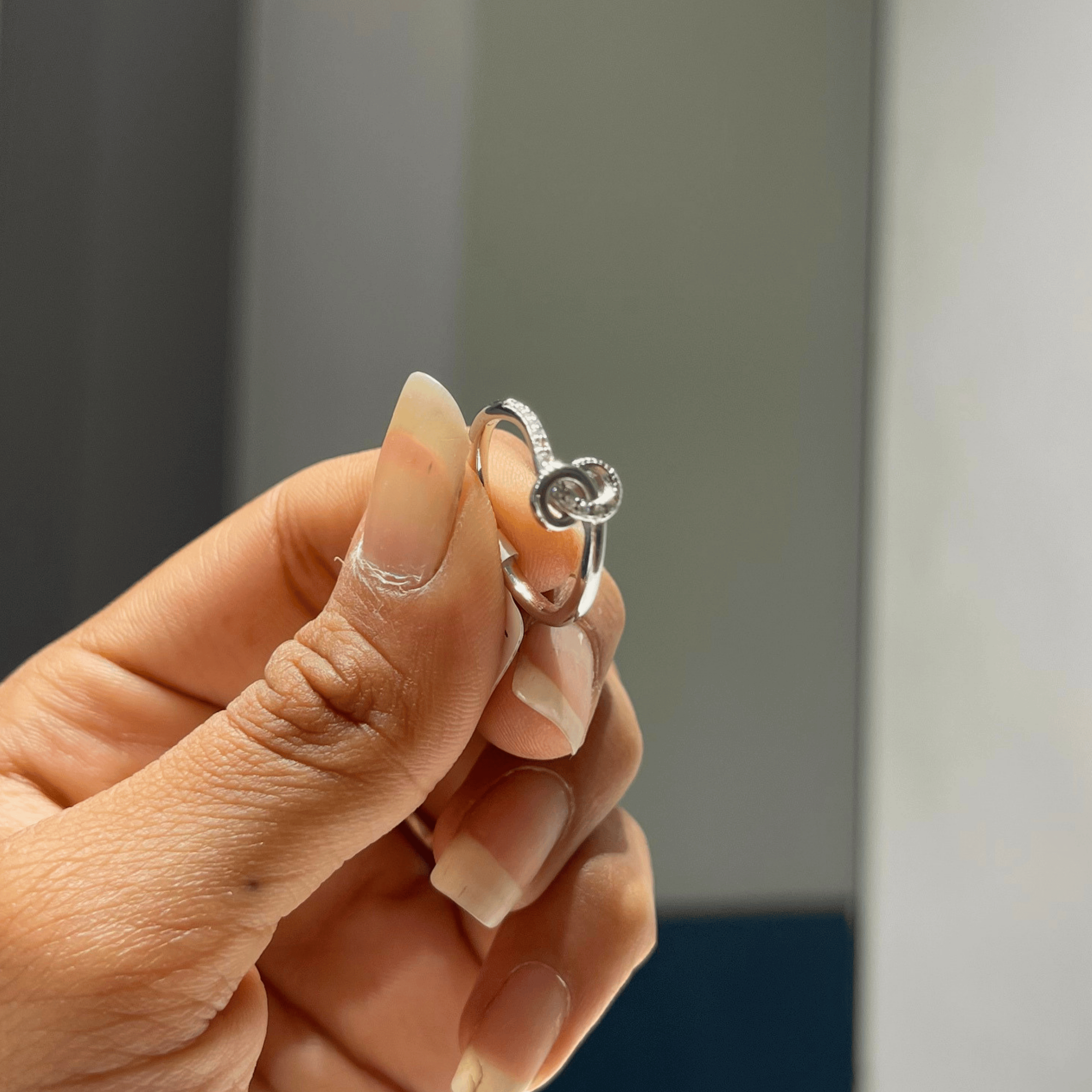 Rose Crystal Ring