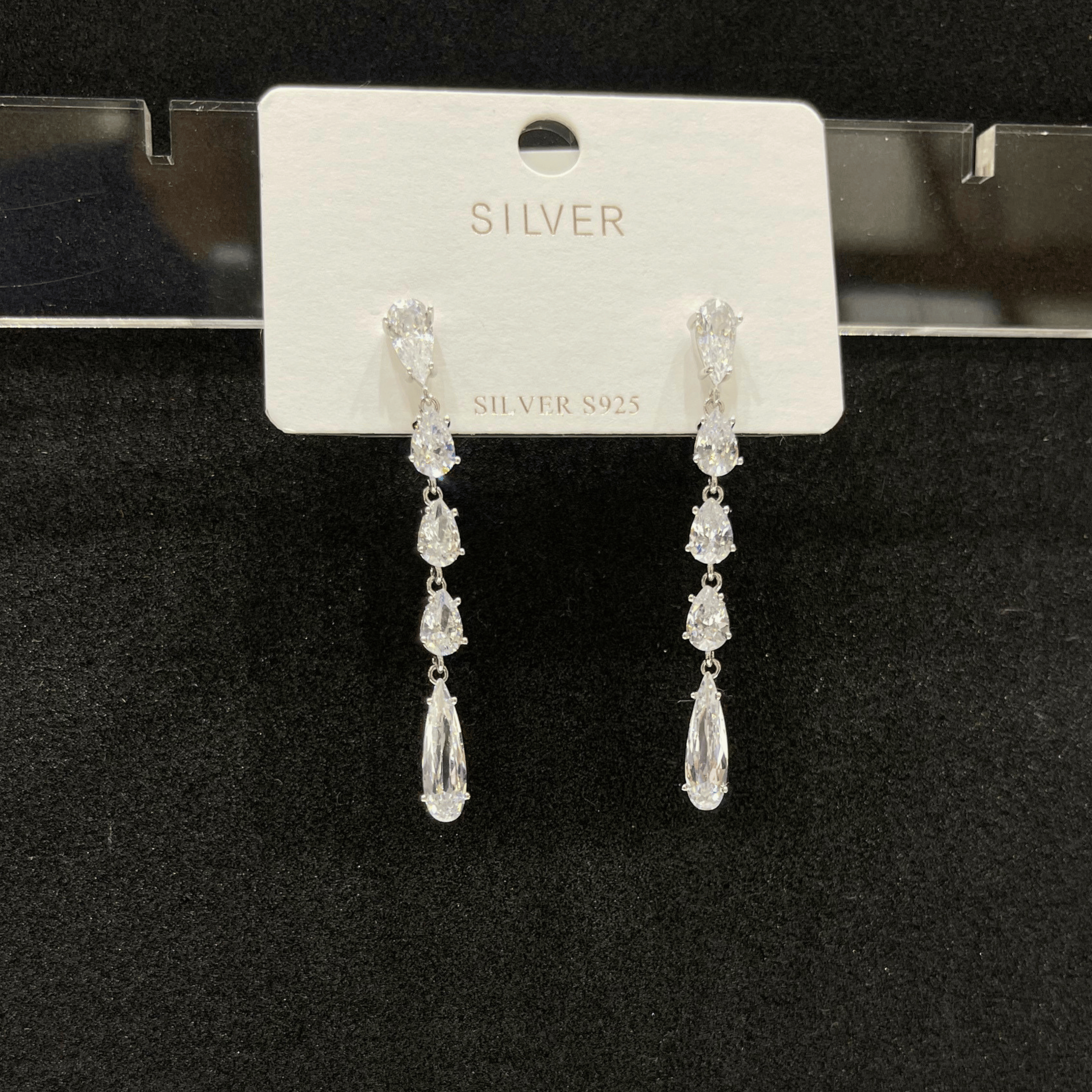 Sparkling Cascade Earrings
