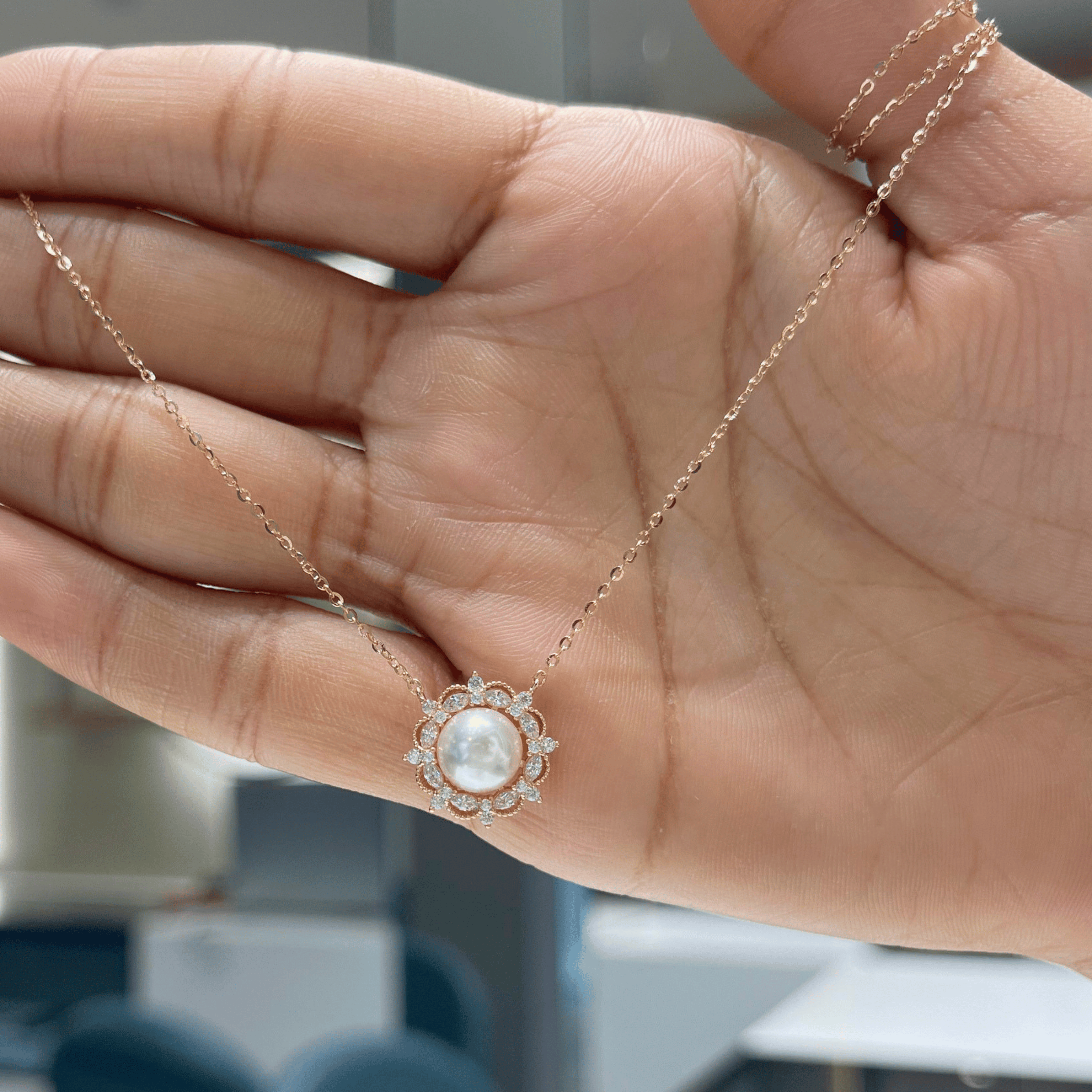 925 Silver Heart Pendant Chain