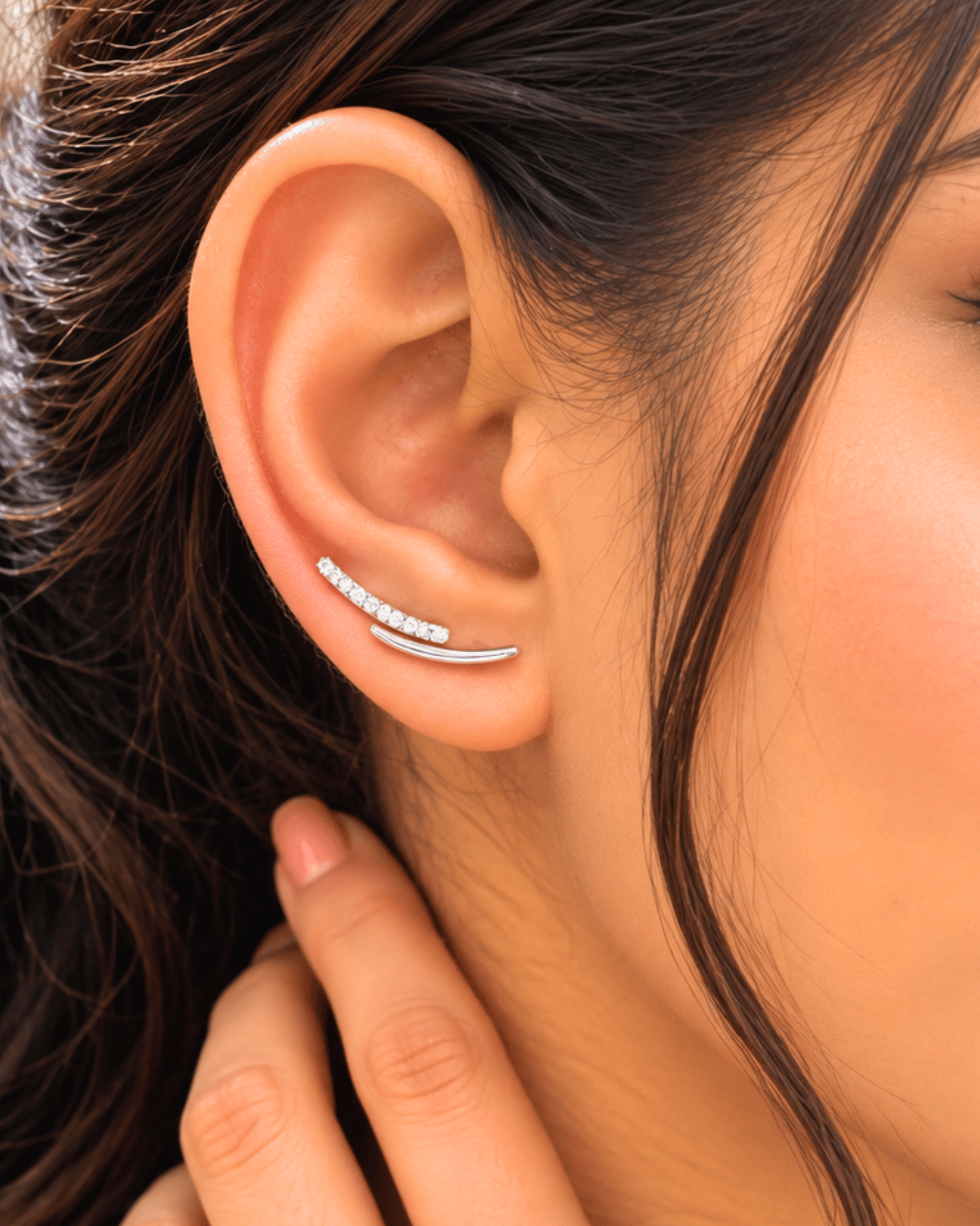 Elara Climber Earrings
