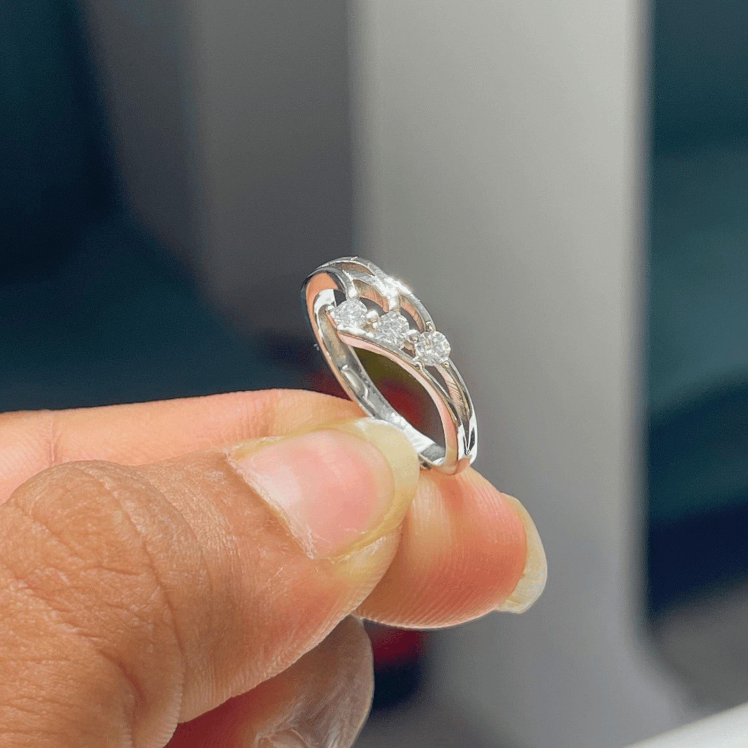Silver Pearl Ring