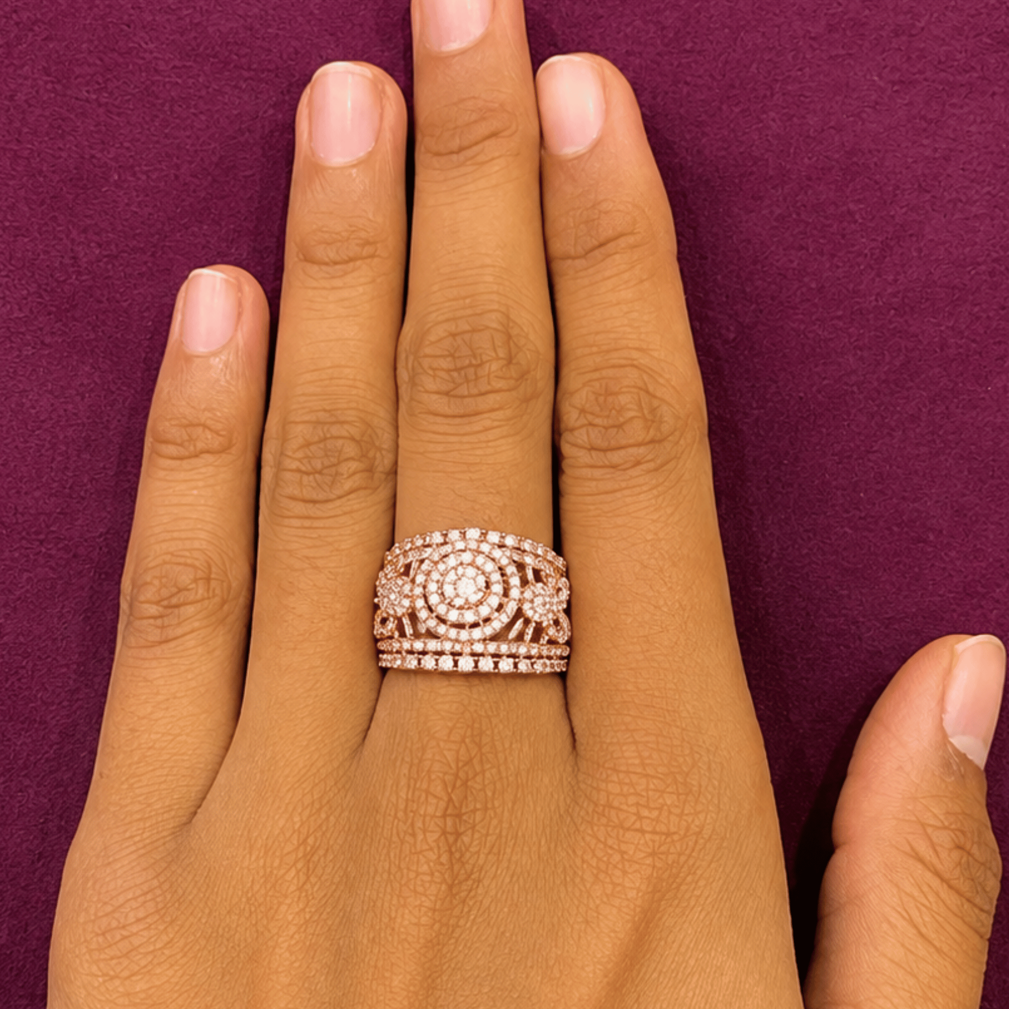 White Angel Ring