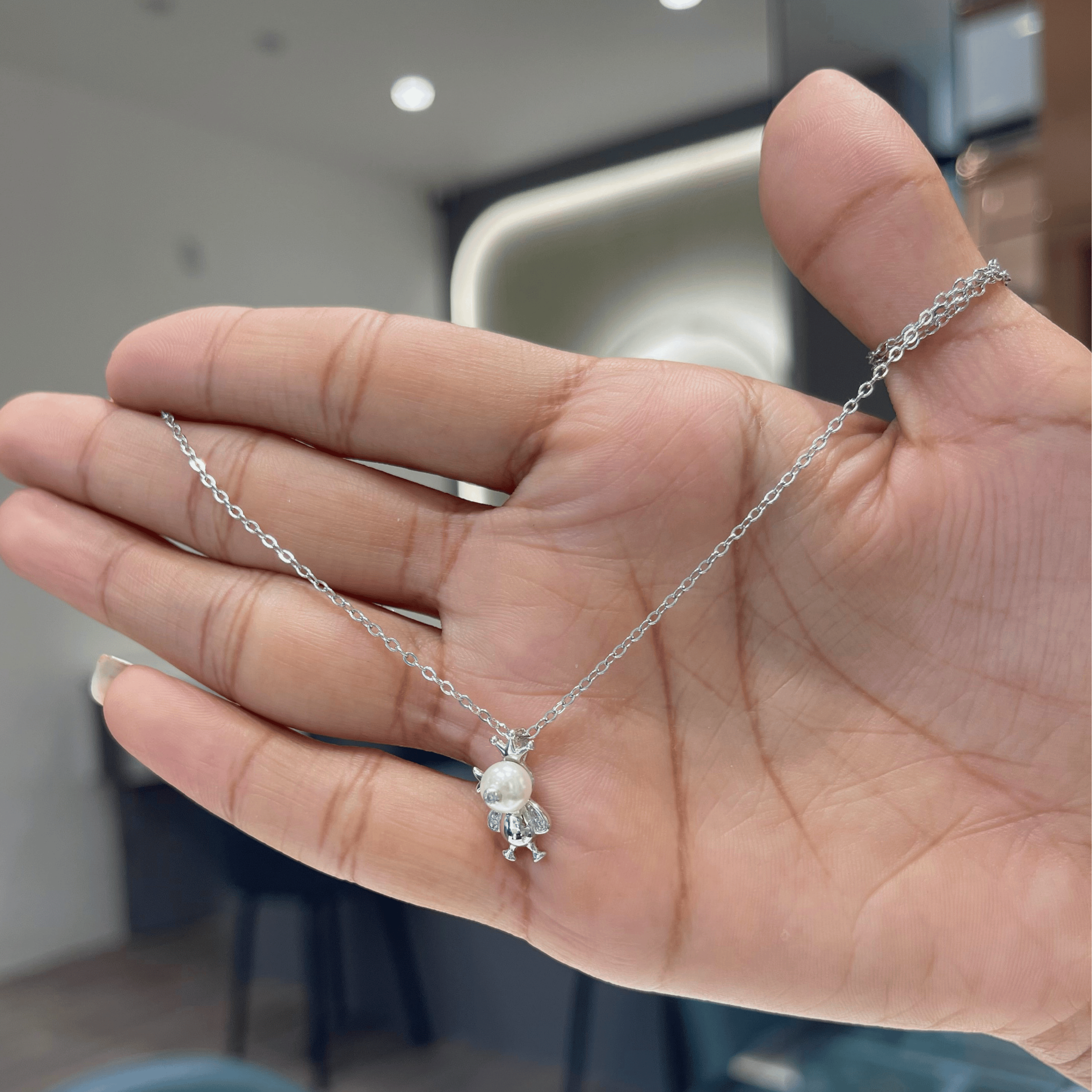 925 Silver Trendy Pendant Chain