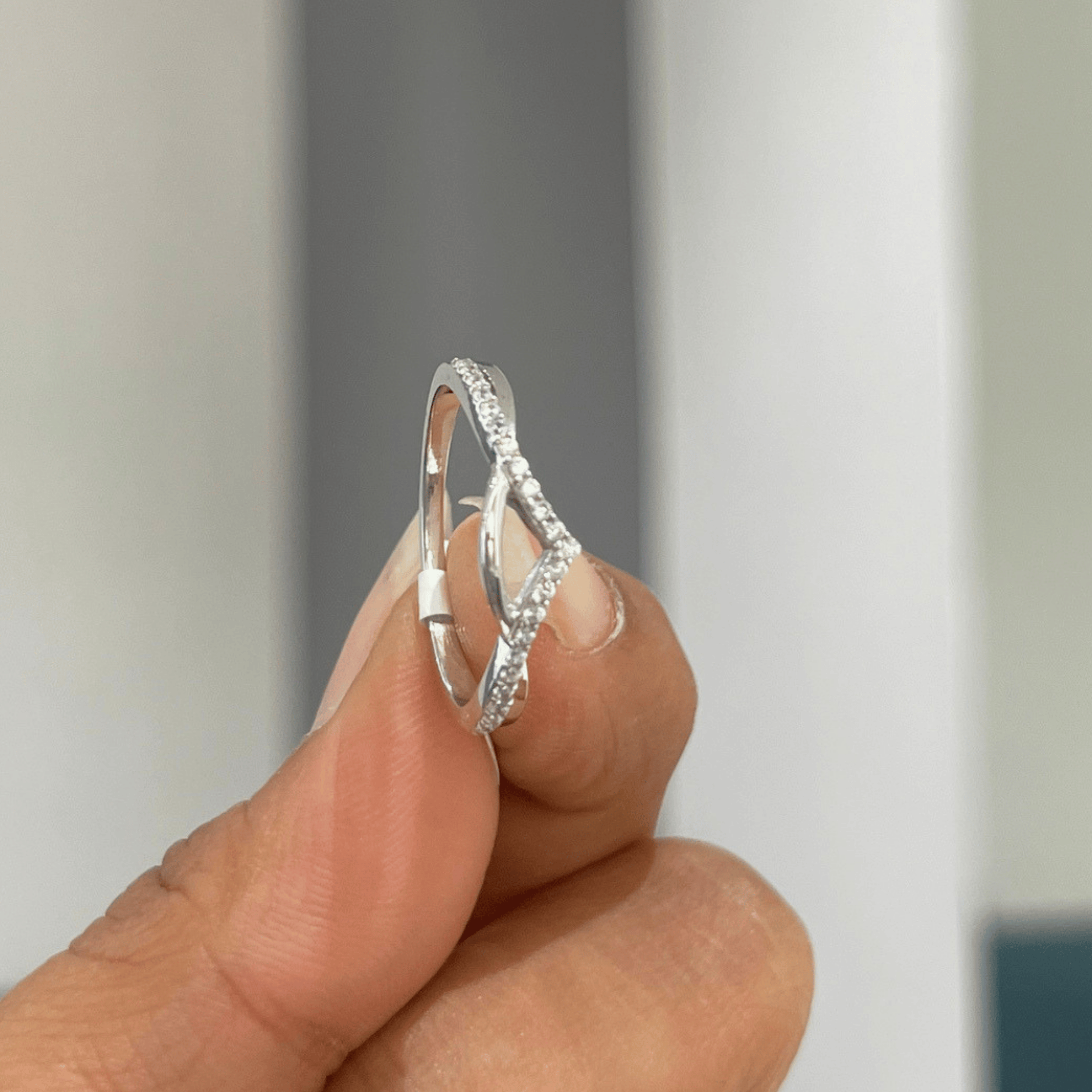 White Swan Ring