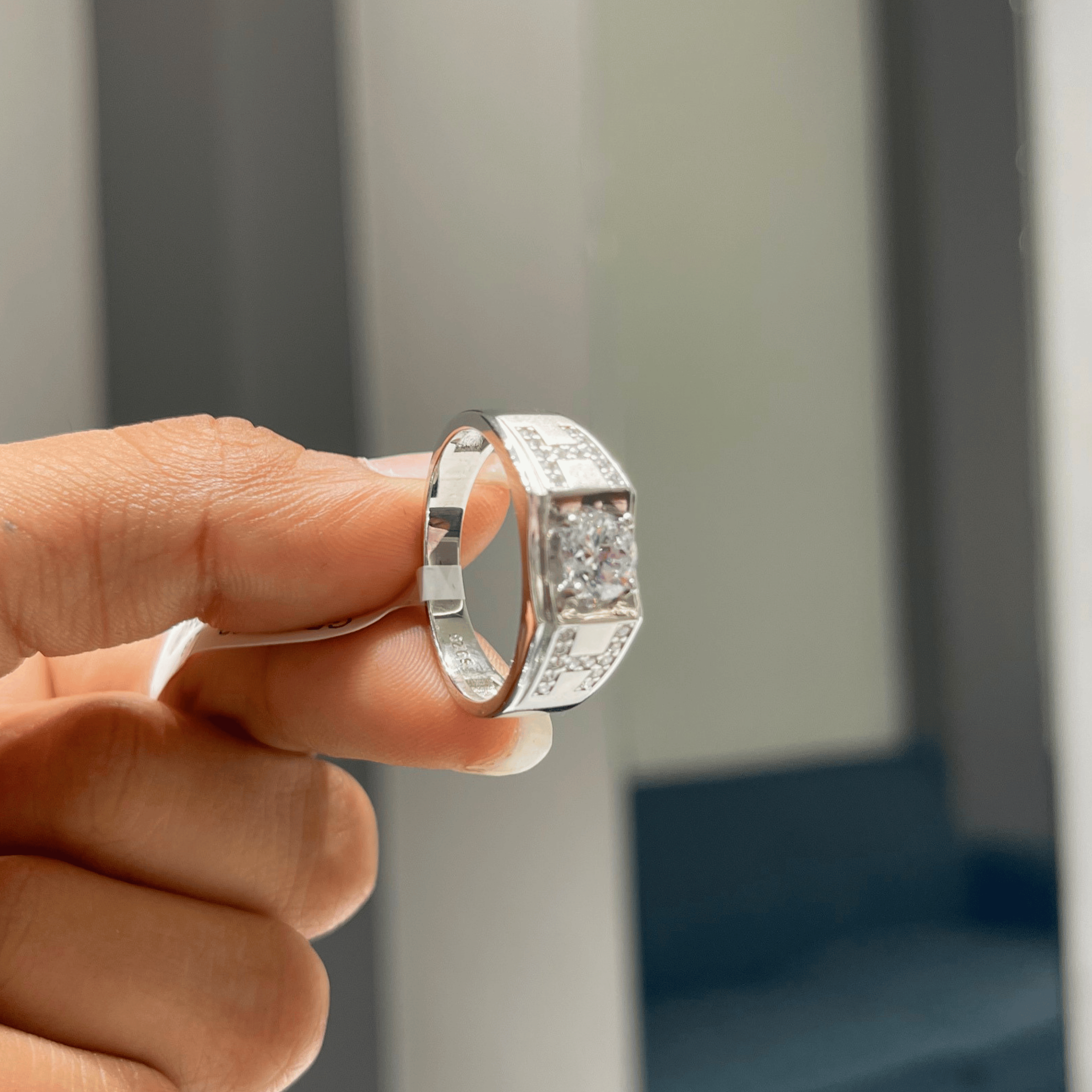 White Luxe Ring
