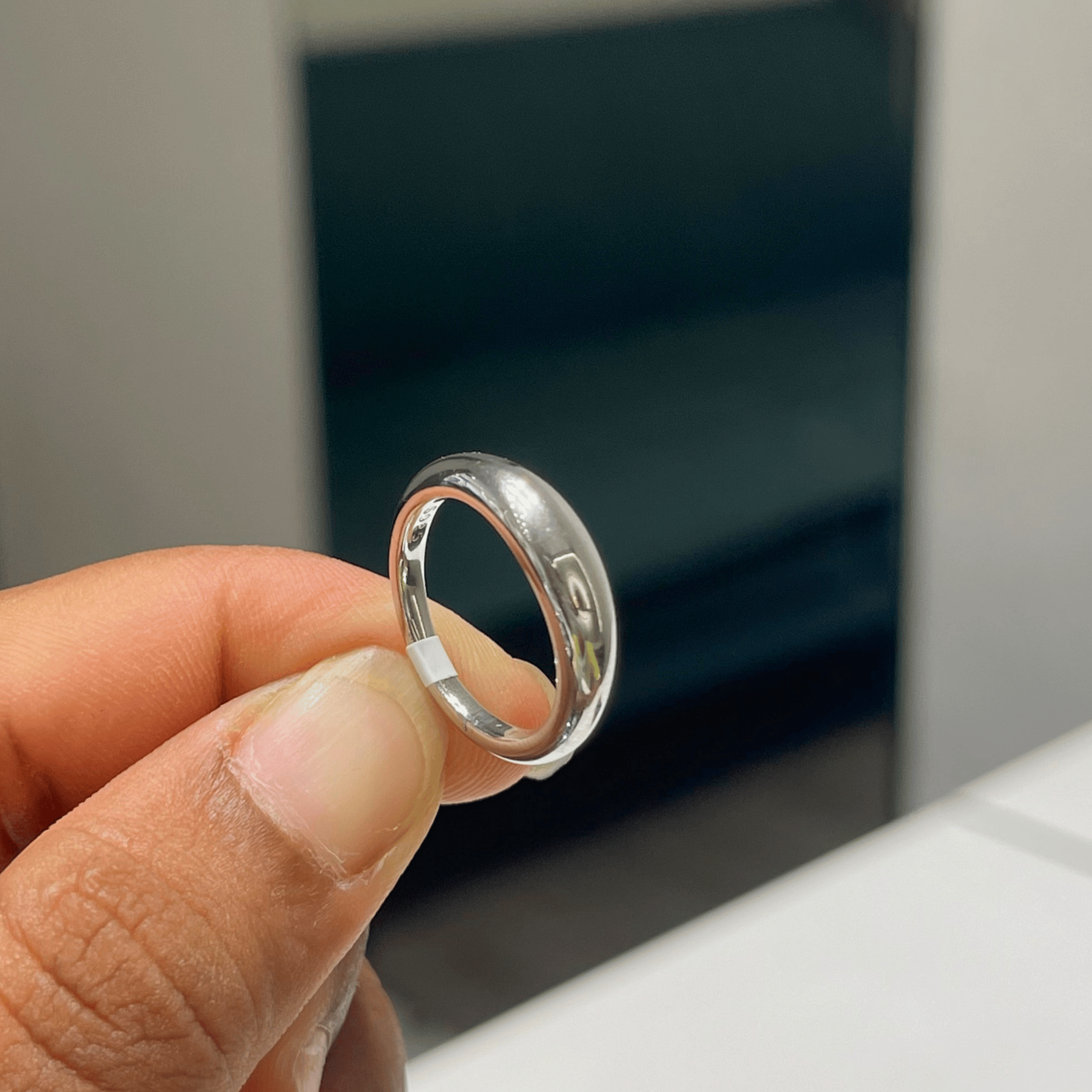 Glitter Pearl Ring