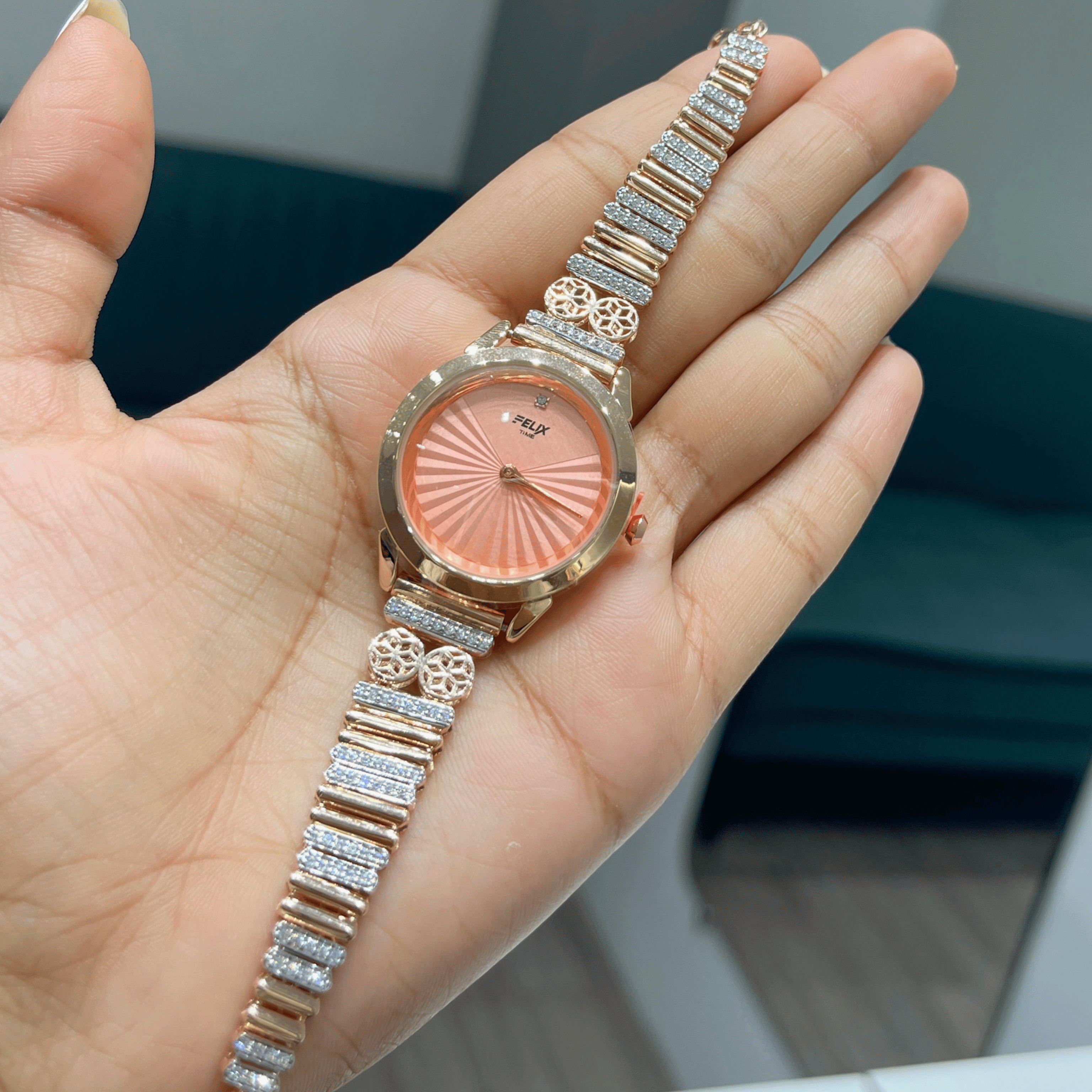 Elegance Link Watch Bracelet