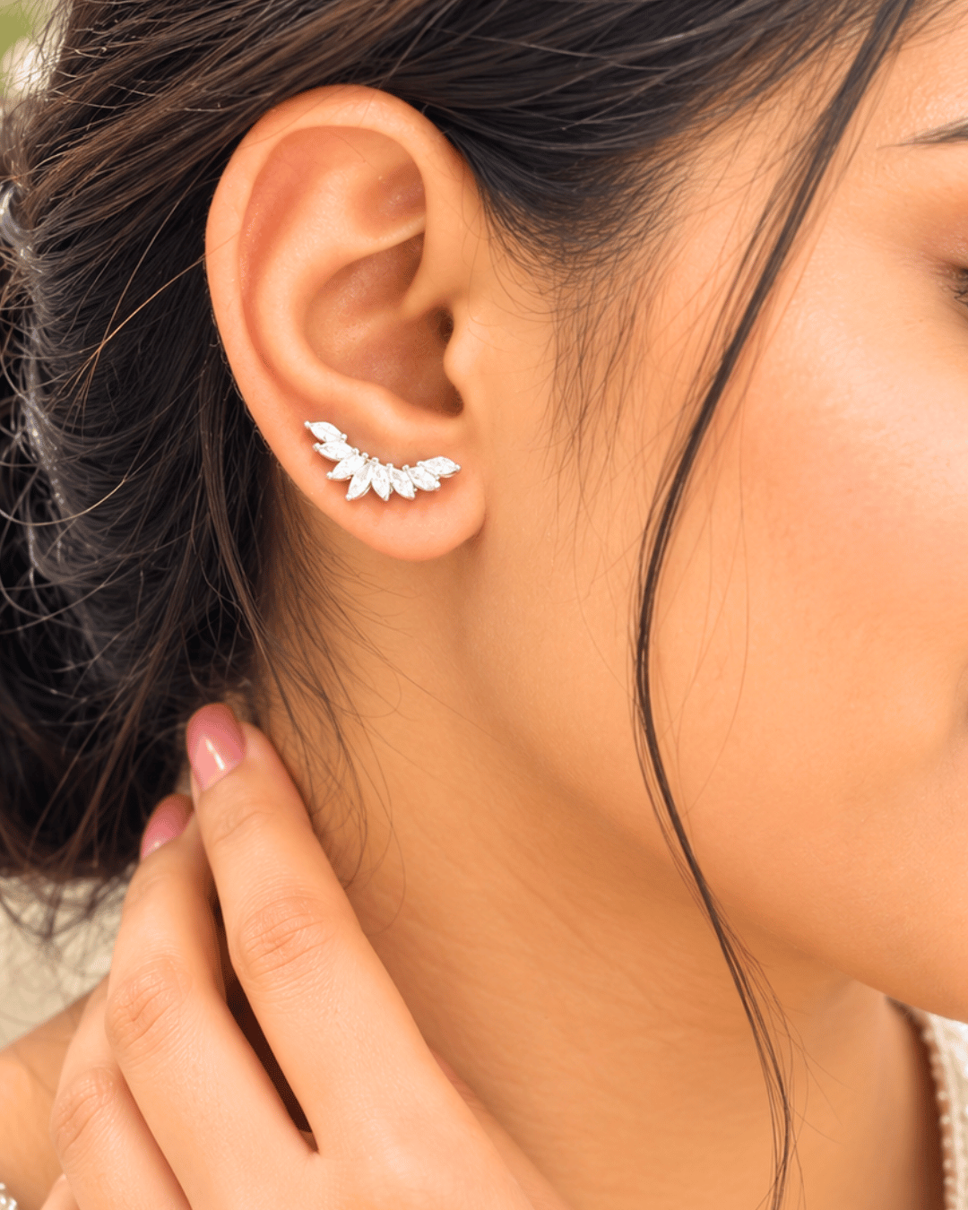 Elara Climber Earrings