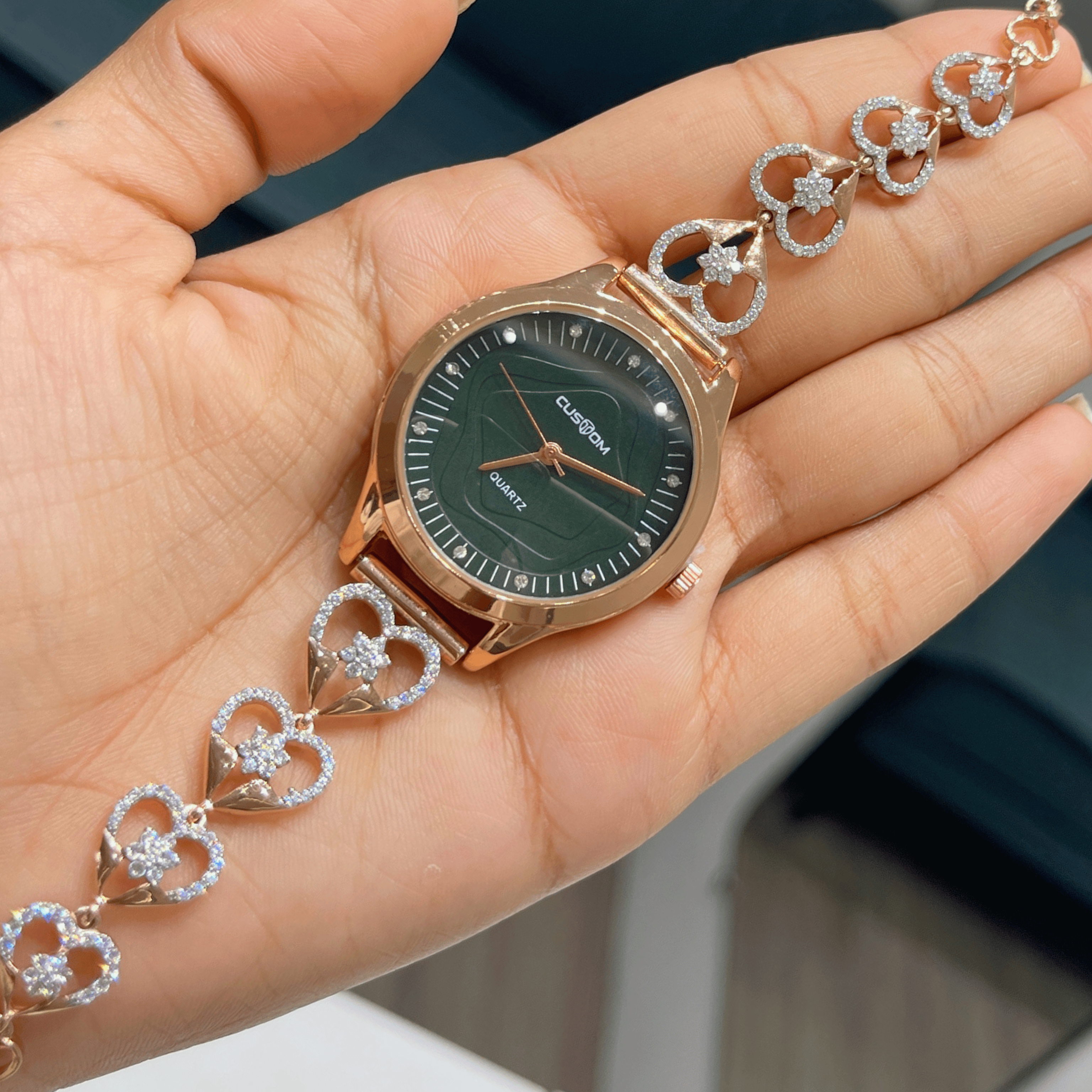 Classic Sparkle Bracelet Watch