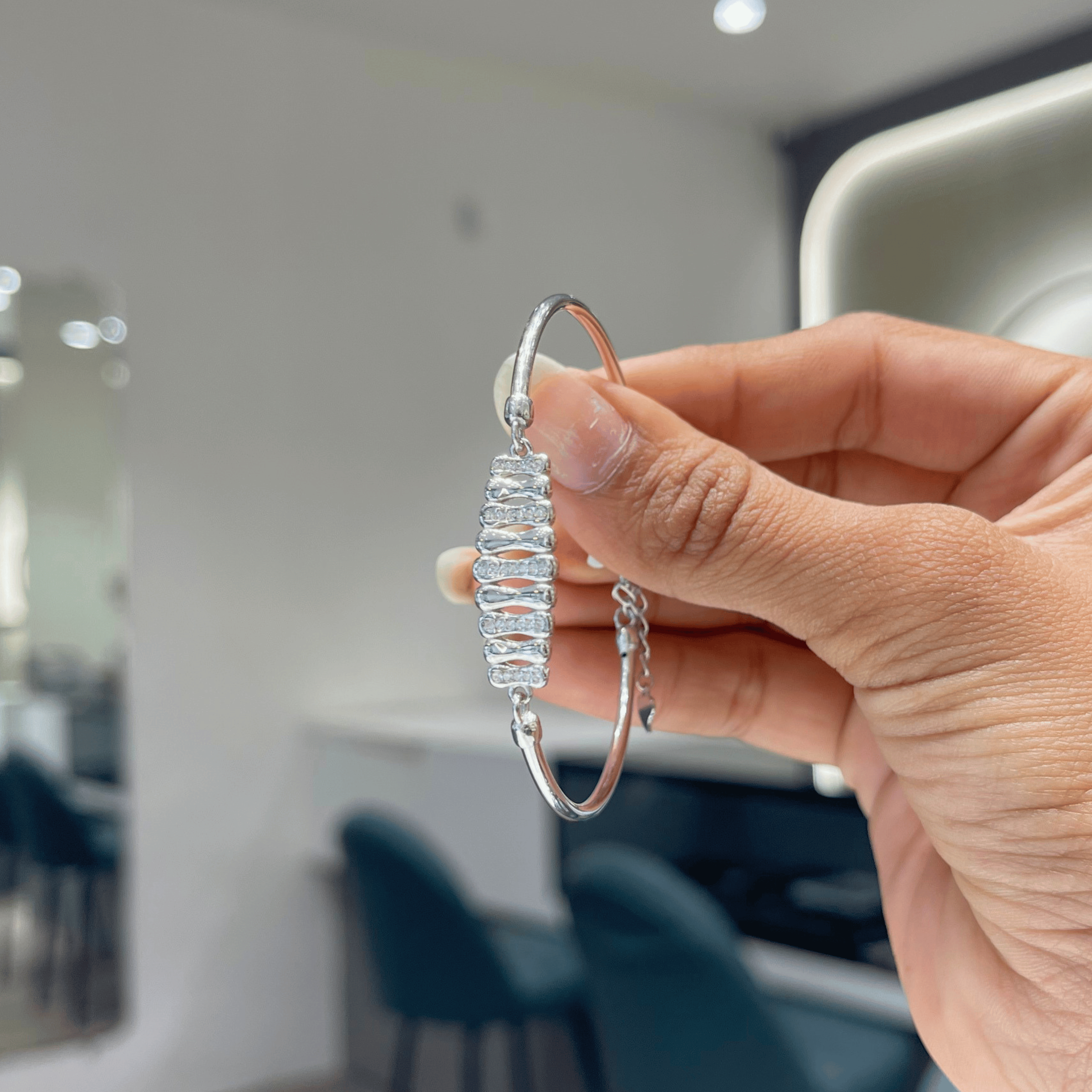 Crystal Wave Bracelet