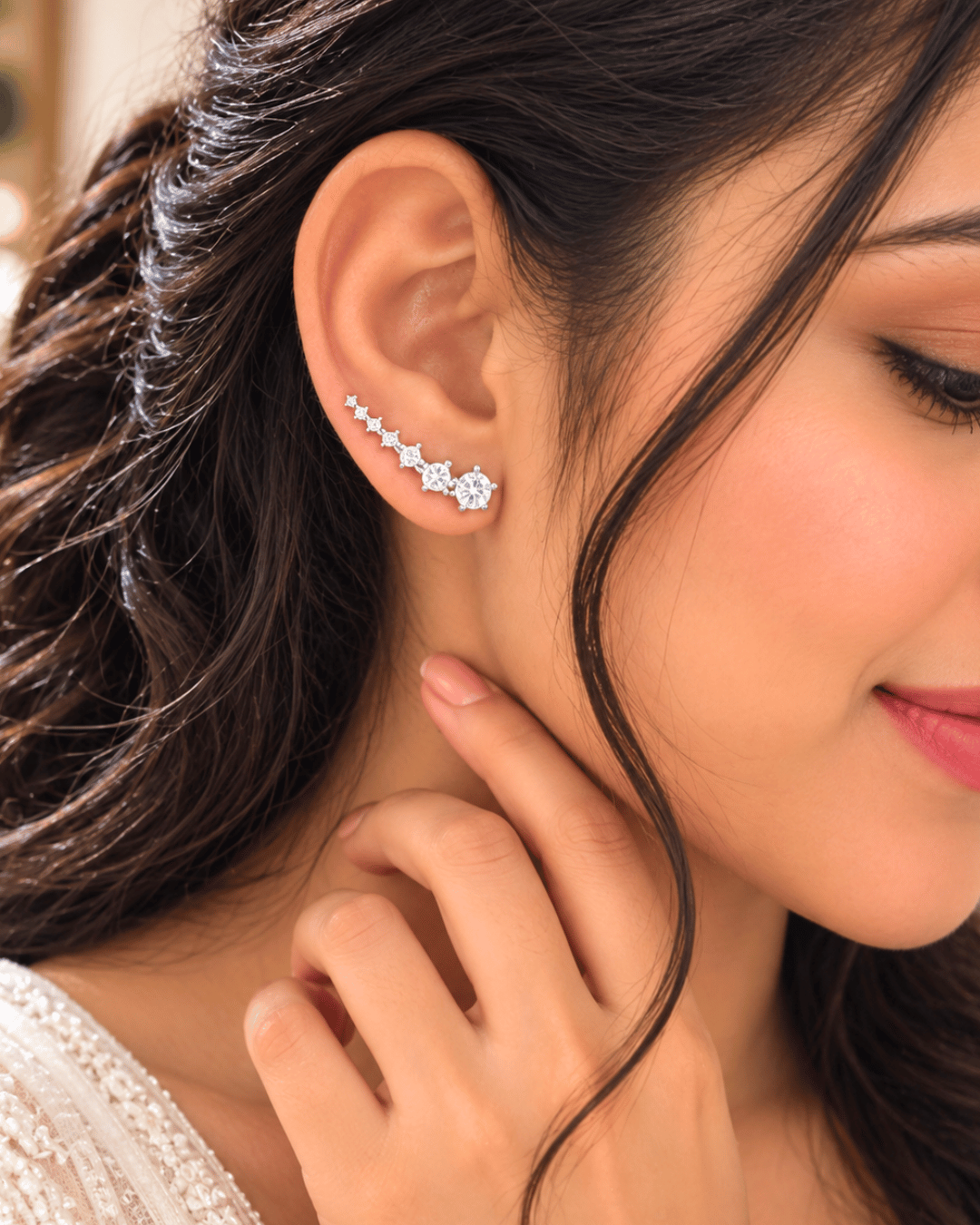 Divina Climber Earrings