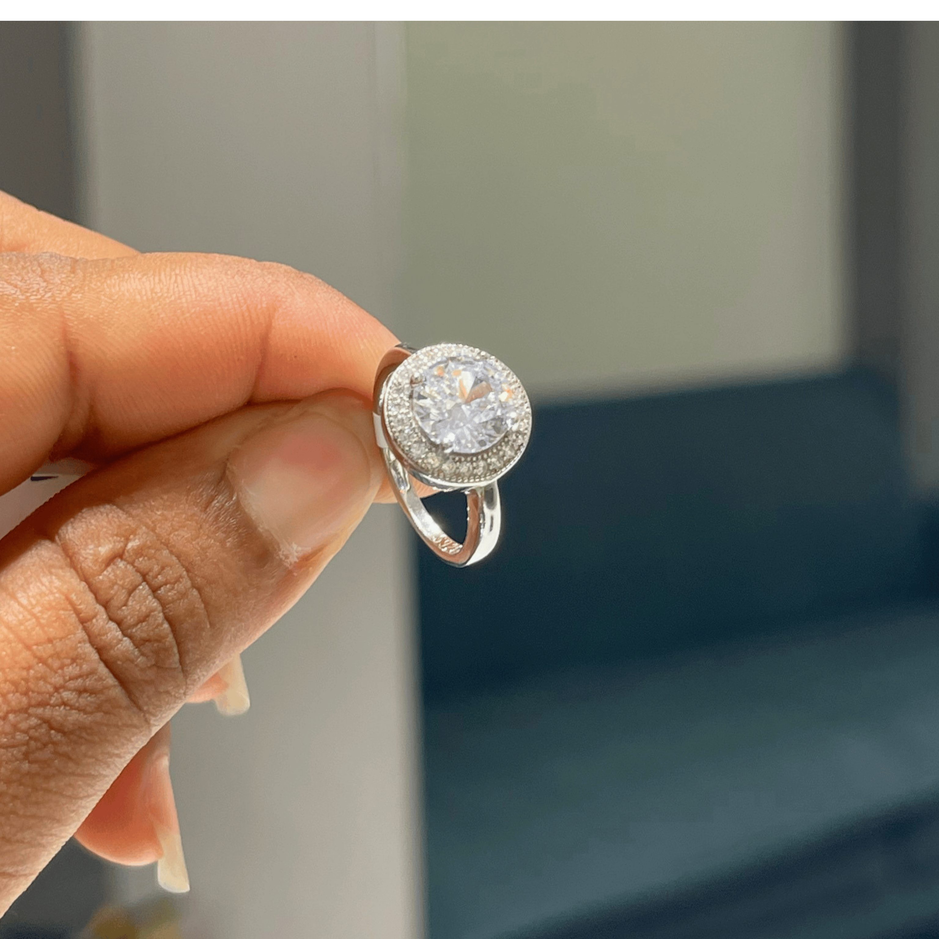 Moonveil Spark Ring