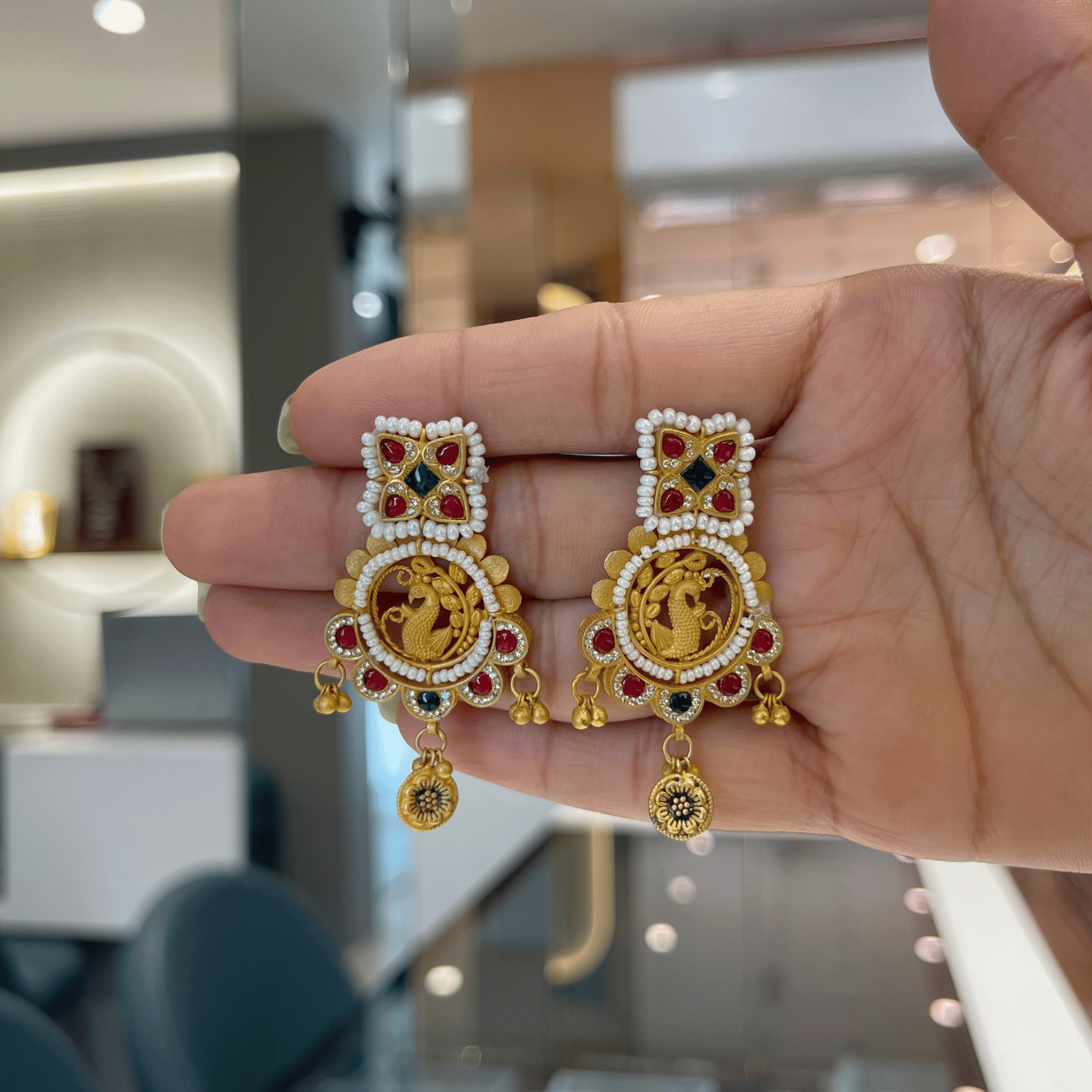 Premium Ethnic Jhumka Earrings