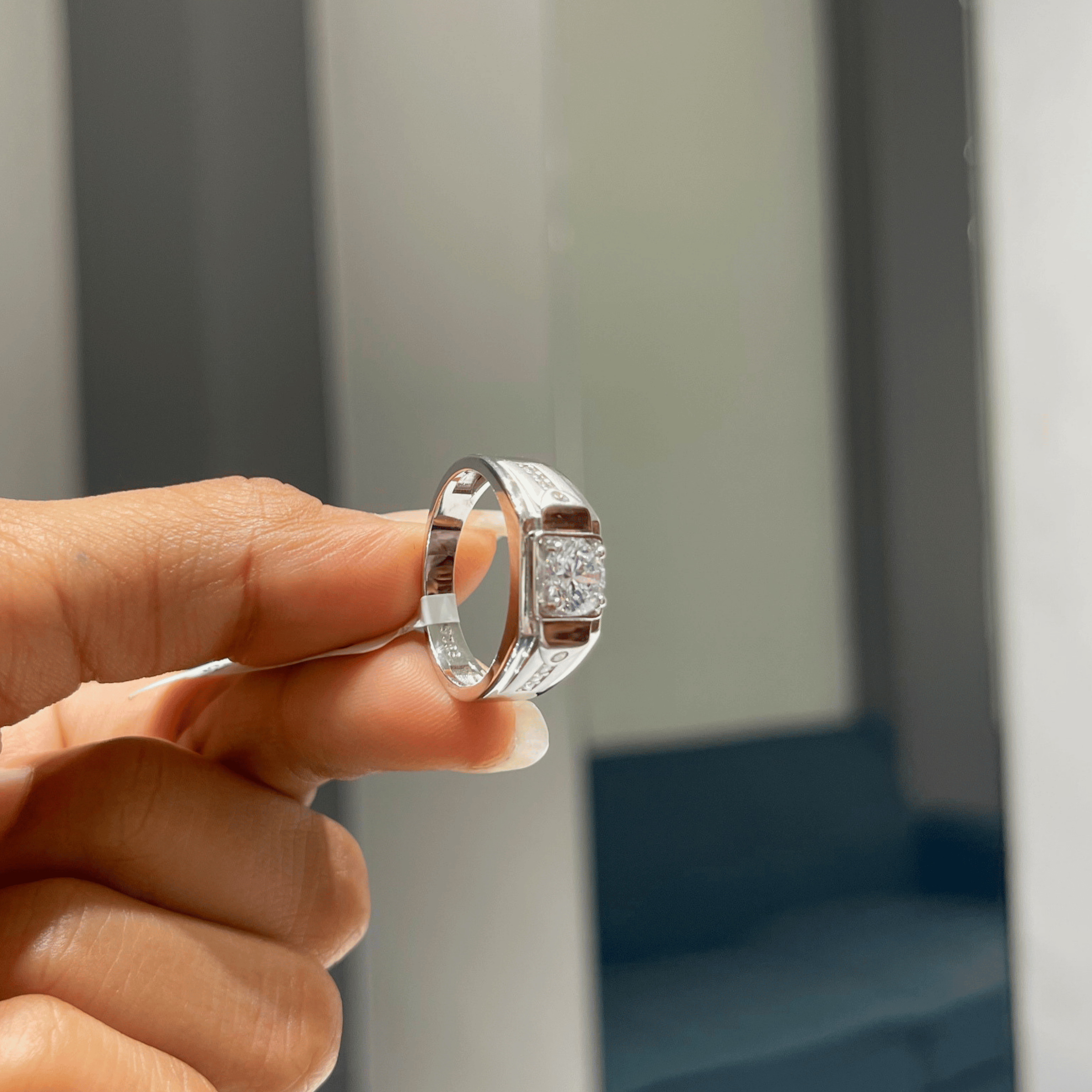 Diamond Stone Ring