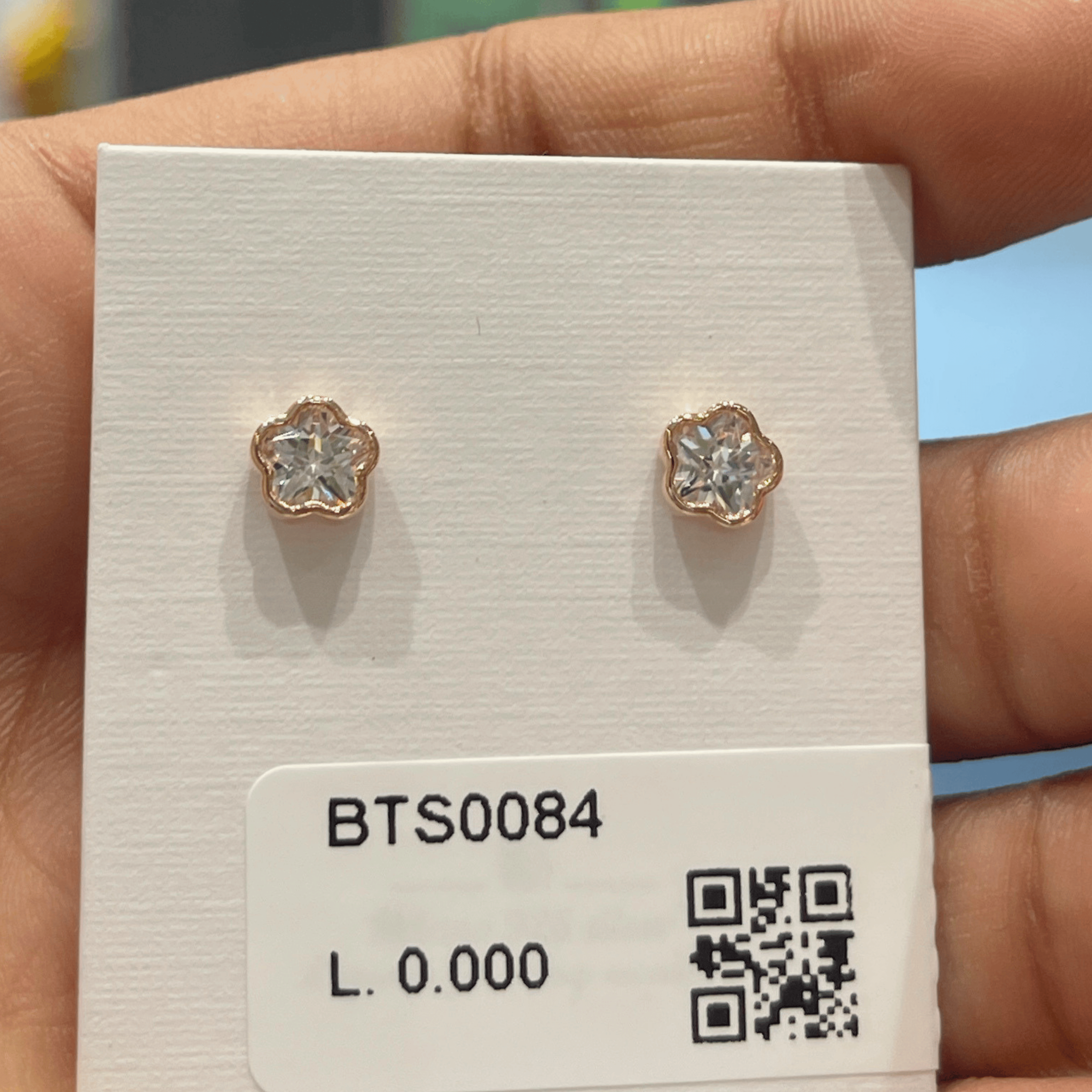 Halo Stud Earrings