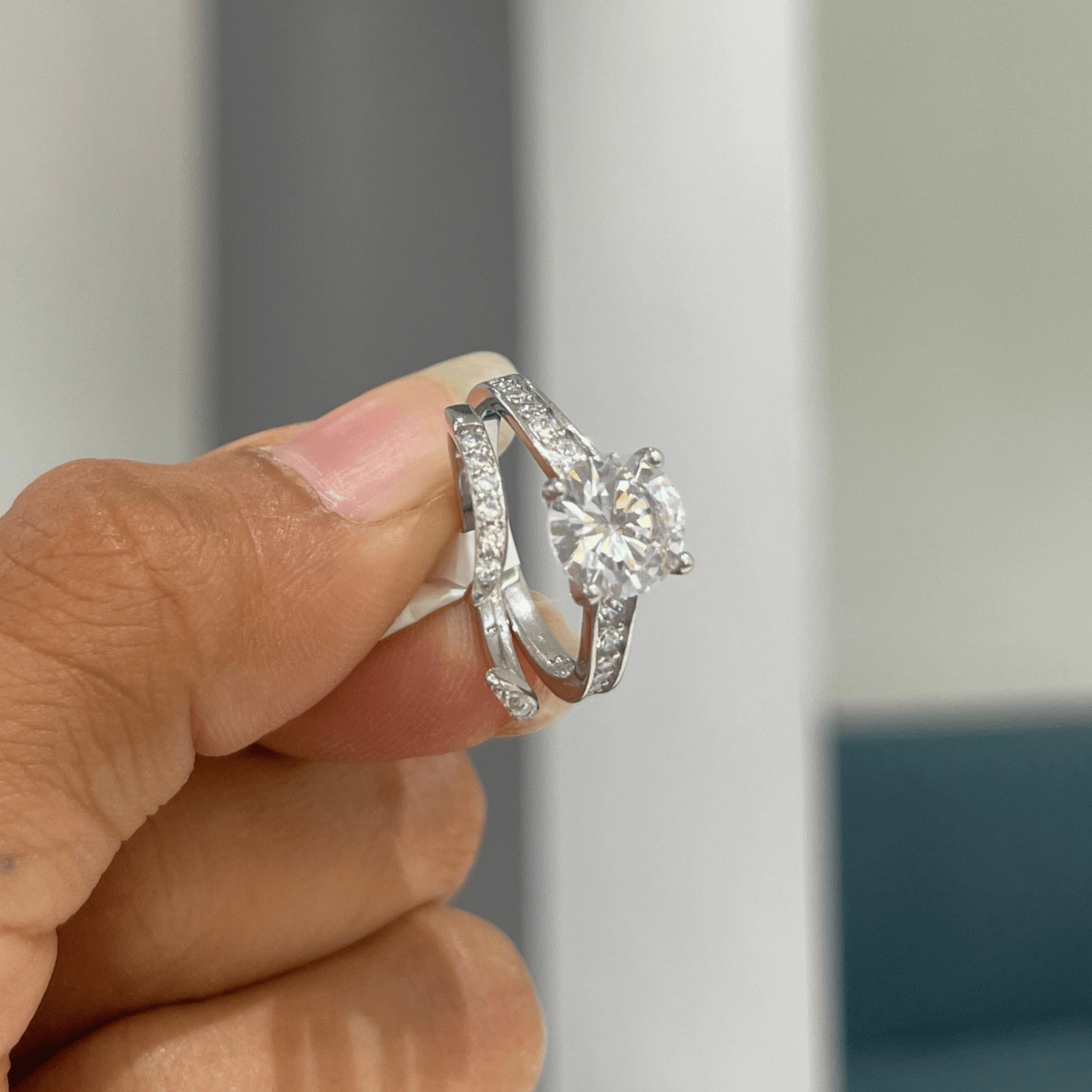 Crystal Whisper Ring