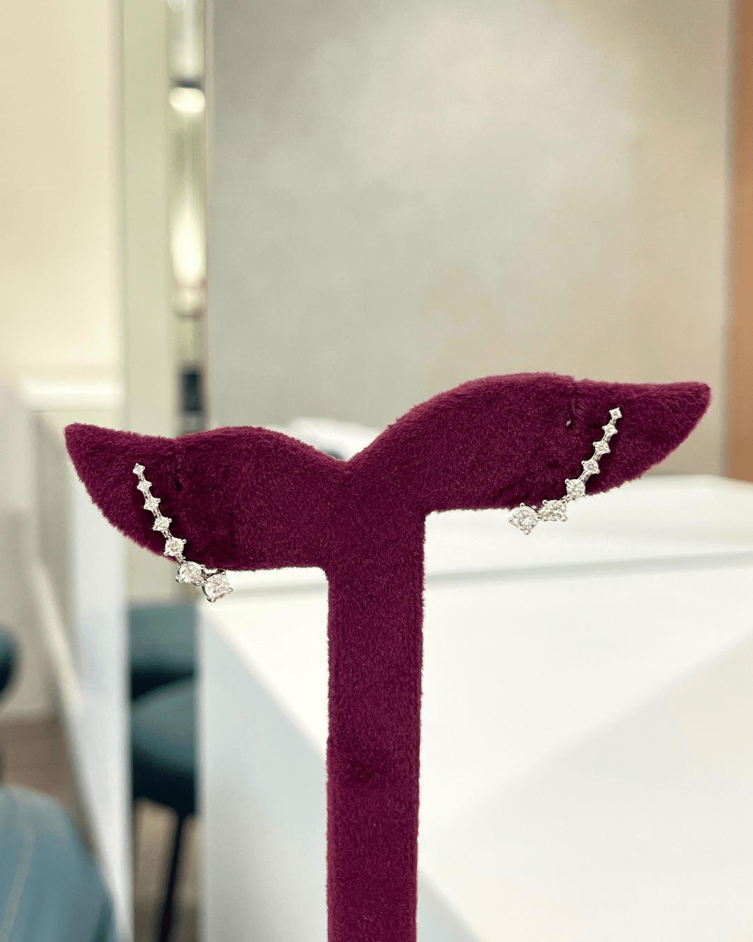 Divina Climber Earrings