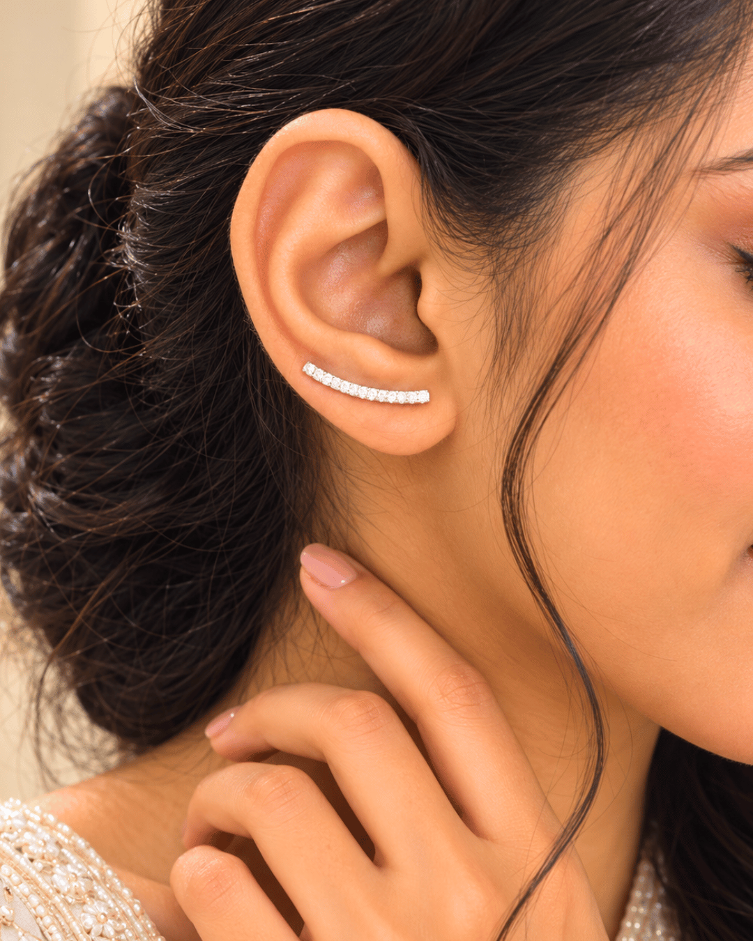Majestia Climber Earrings