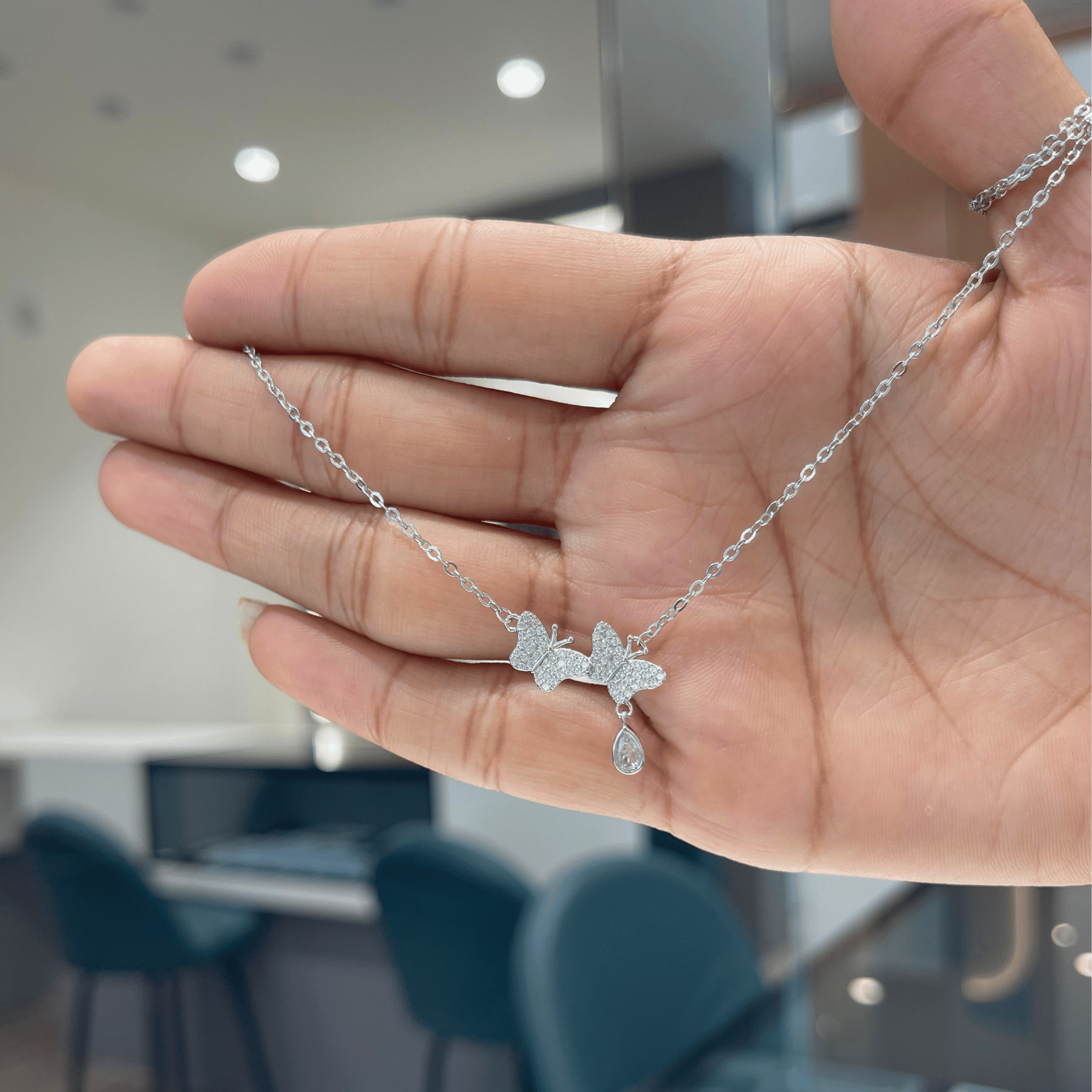 925 Silver Trendy Pendant Chain